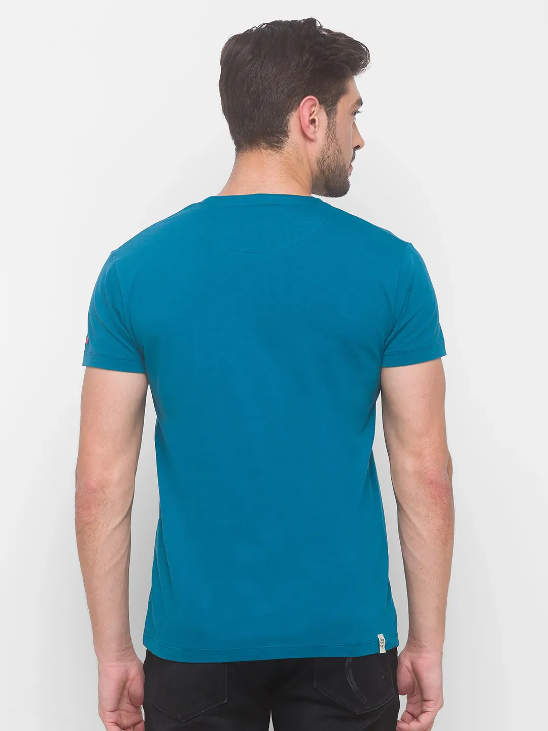 Ocean Regular Fit Round Neck Men's T-Shirt by Being Human Clothing - Image 4