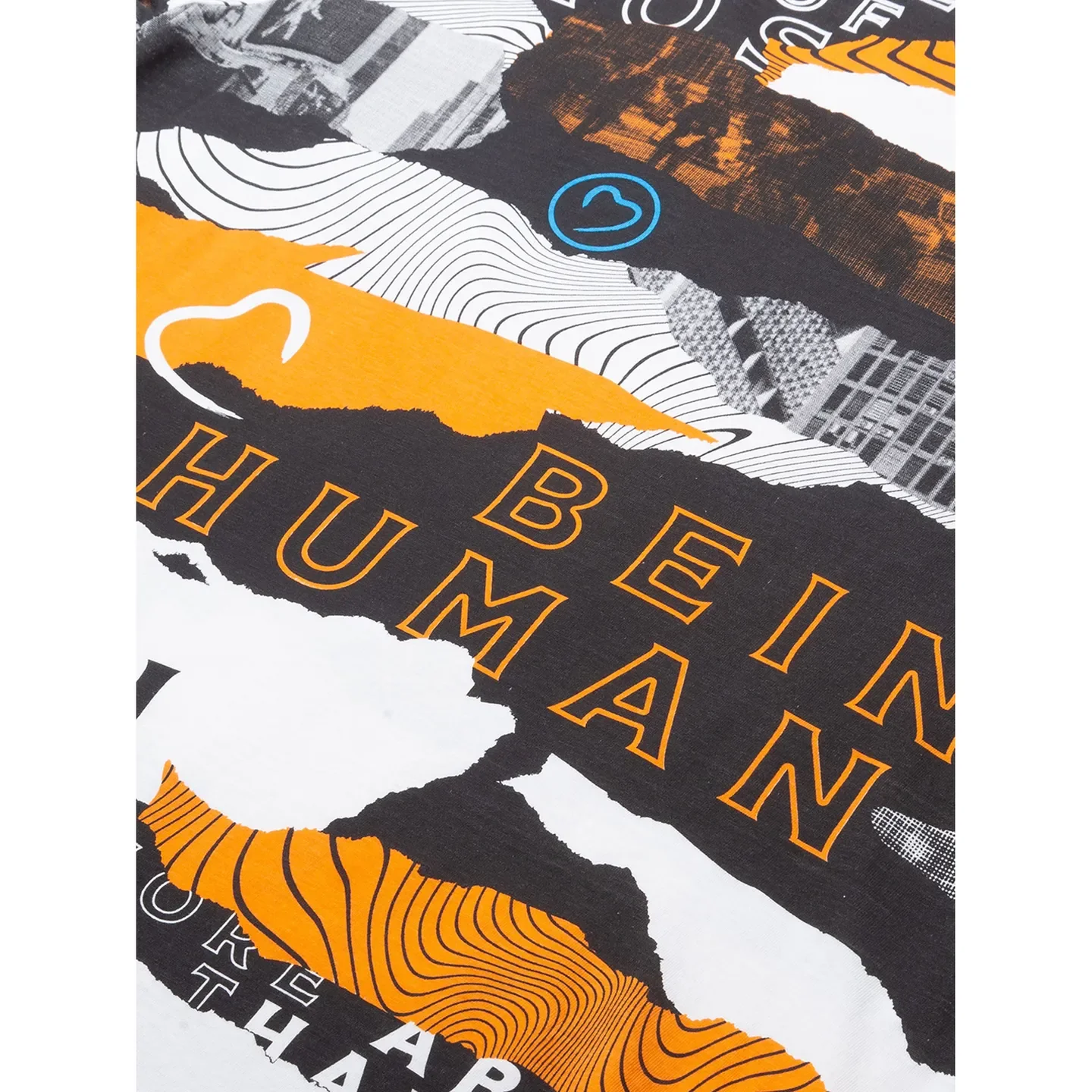 White Regular Fit Men's Short Sleeves T-Shirt by Being Human Clothing