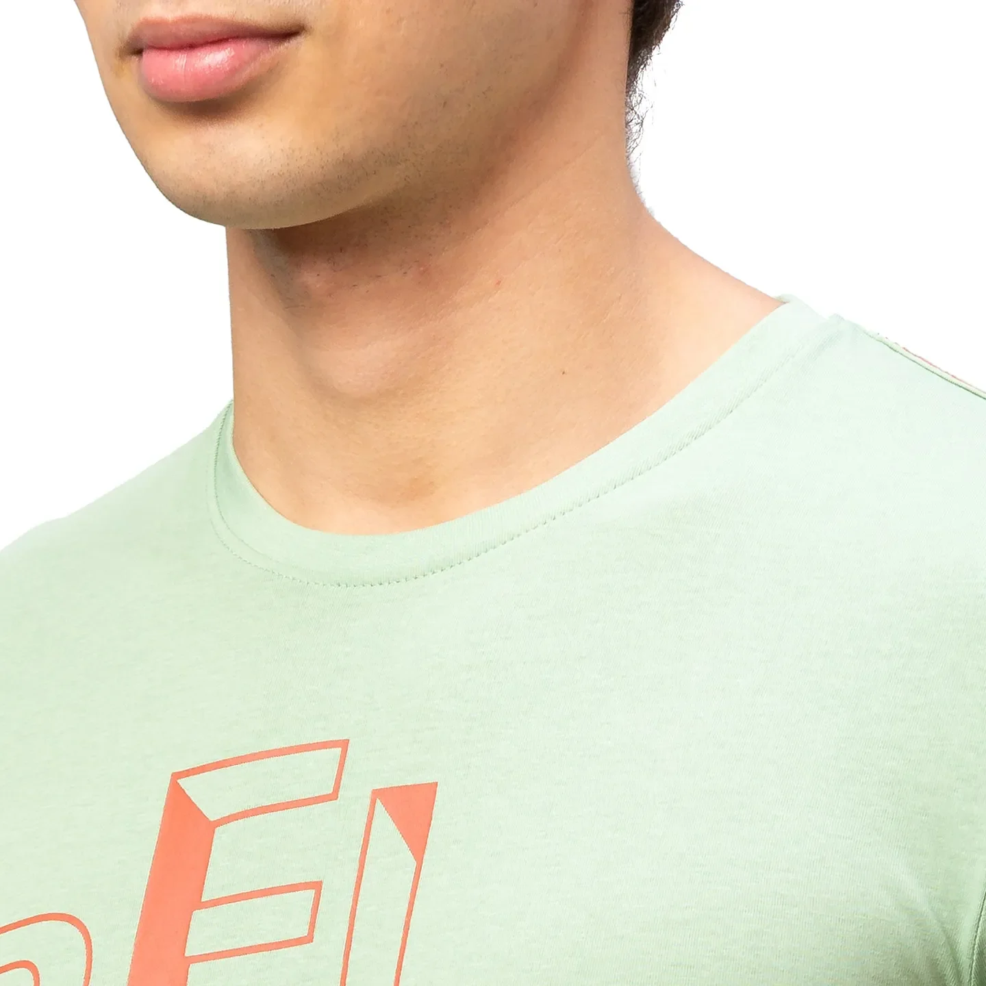 Green Regular Fit Men's Short Sleeves T-Shirt by Being Human Clothing - Image 4