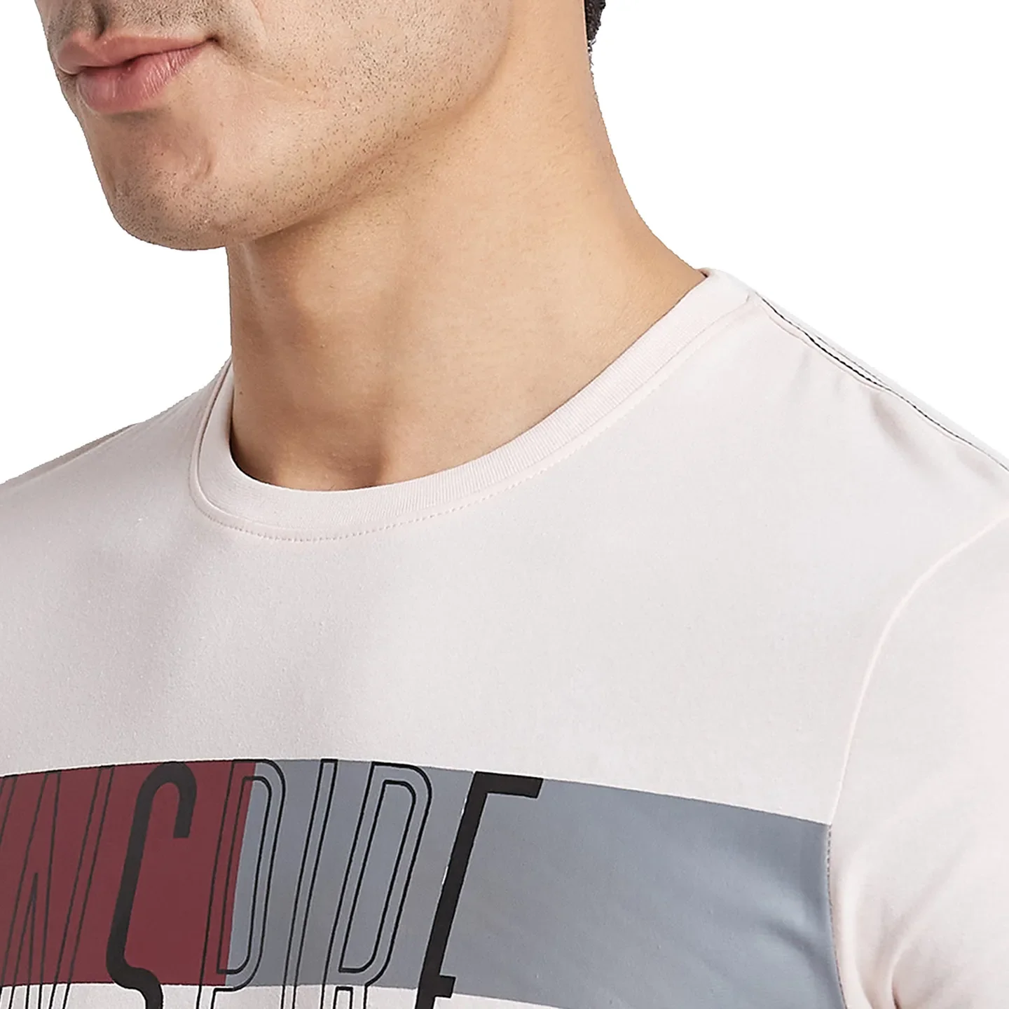 Rose Water Regular Fit Round Neck Men's T-Shirt by Being Human Clothing - Image 4