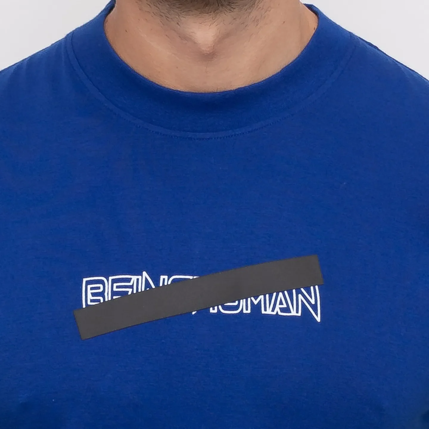 Blue Regular Fit Men's Short Sleeves T-Shirt by Being Human Clothing - Image 5