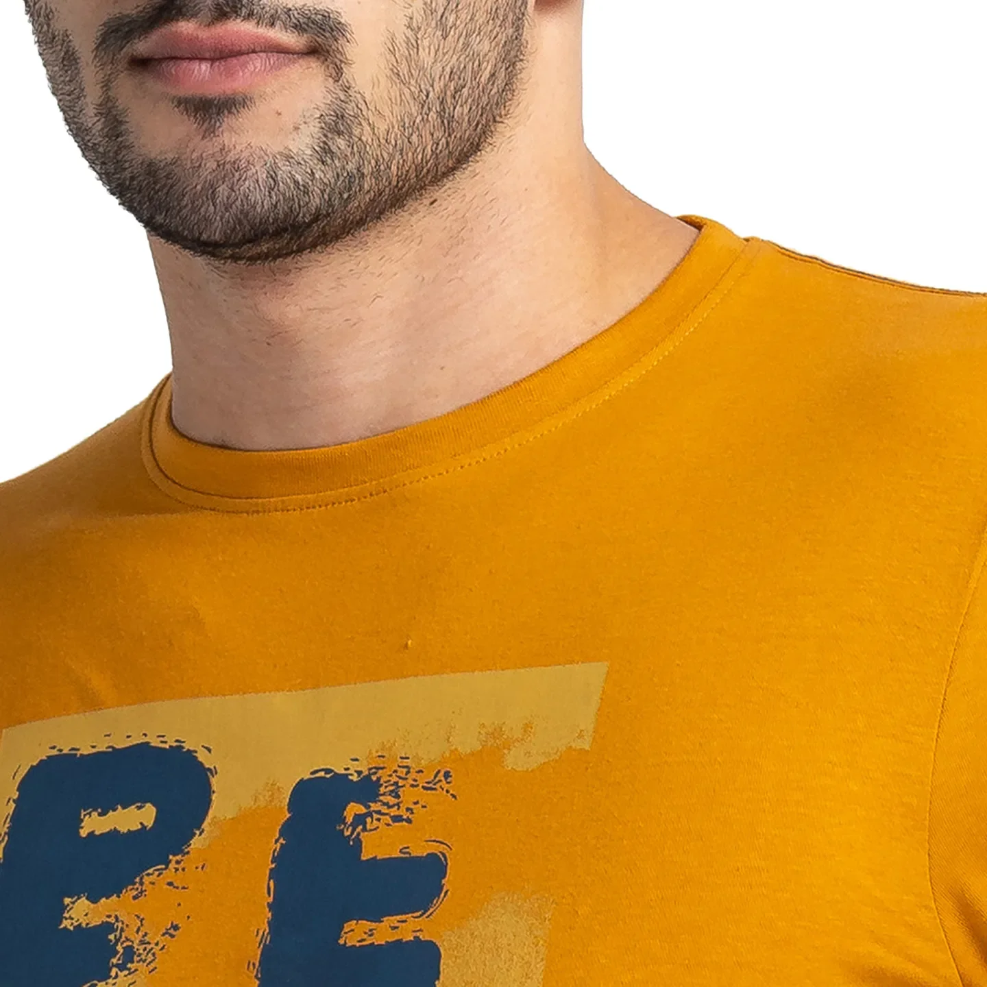 Orange Regular Fit Men's Short Sleeves T-Shirt by Being Human Clothing - Image 5