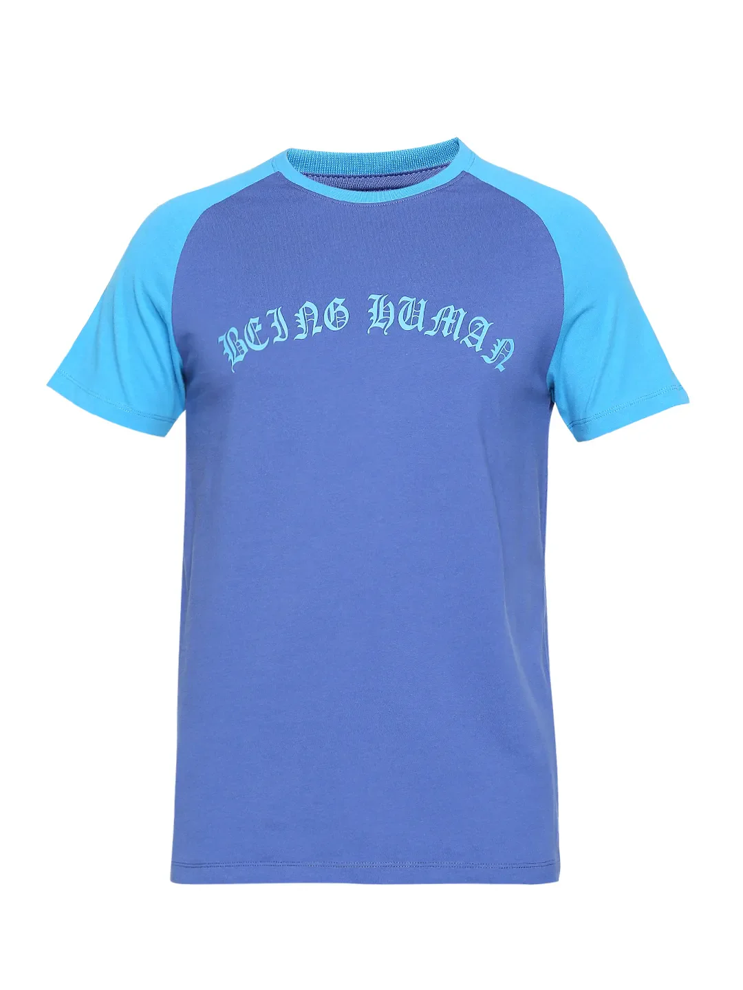 True Blue Regular Fit Round Neck Men's T-Shirt by Being Human Clothing - Image 7