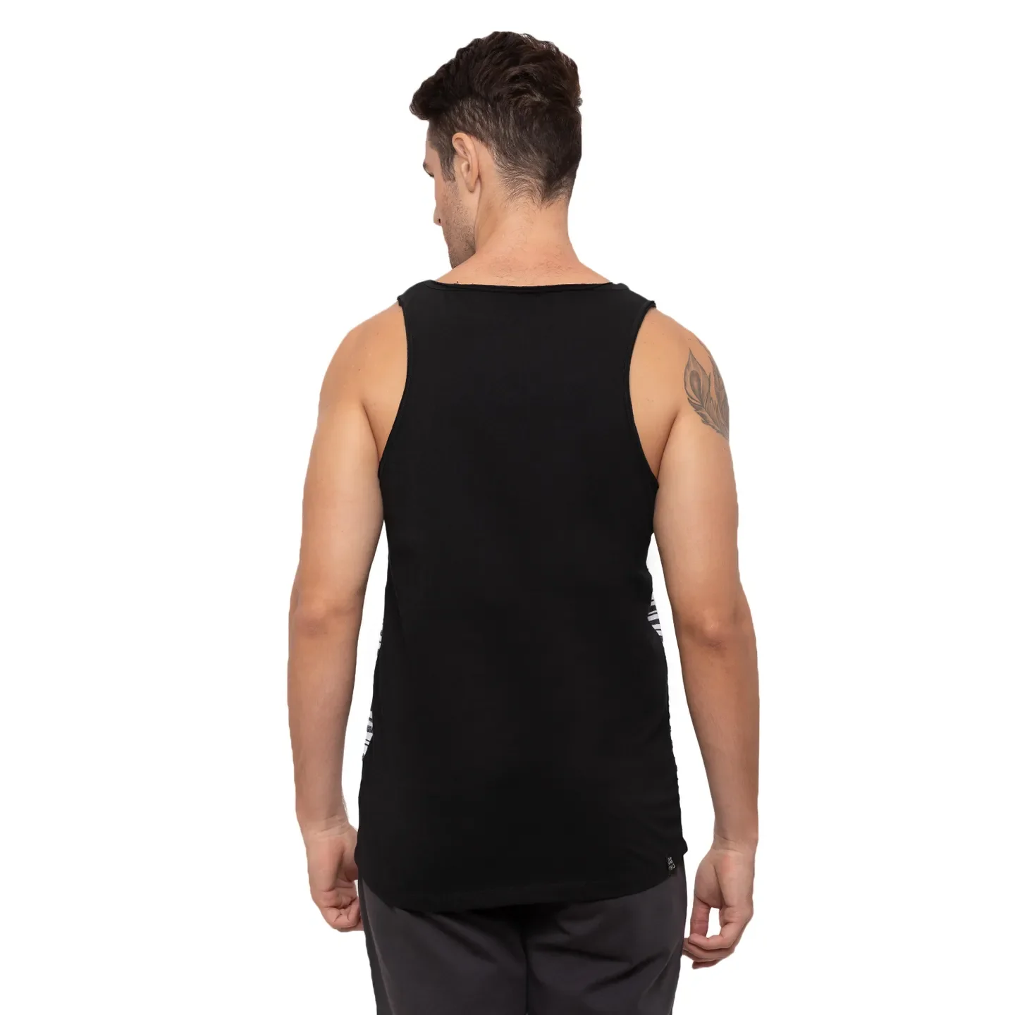 White Regular Fit Men's T-Shirt by Being Human Clothing - Image 3