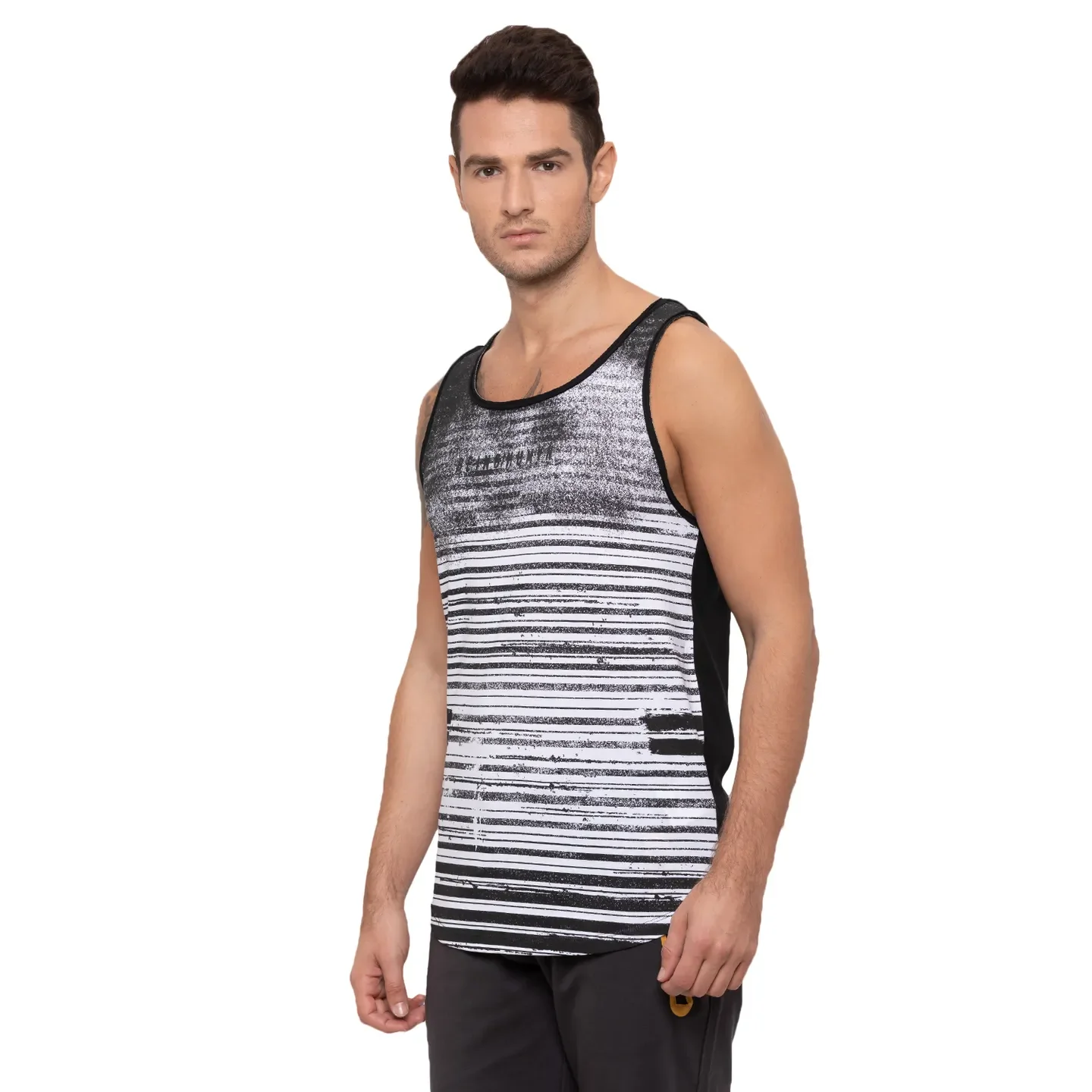 White Regular Fit Men's T-Shirt by Being Human Clothing - Image 4