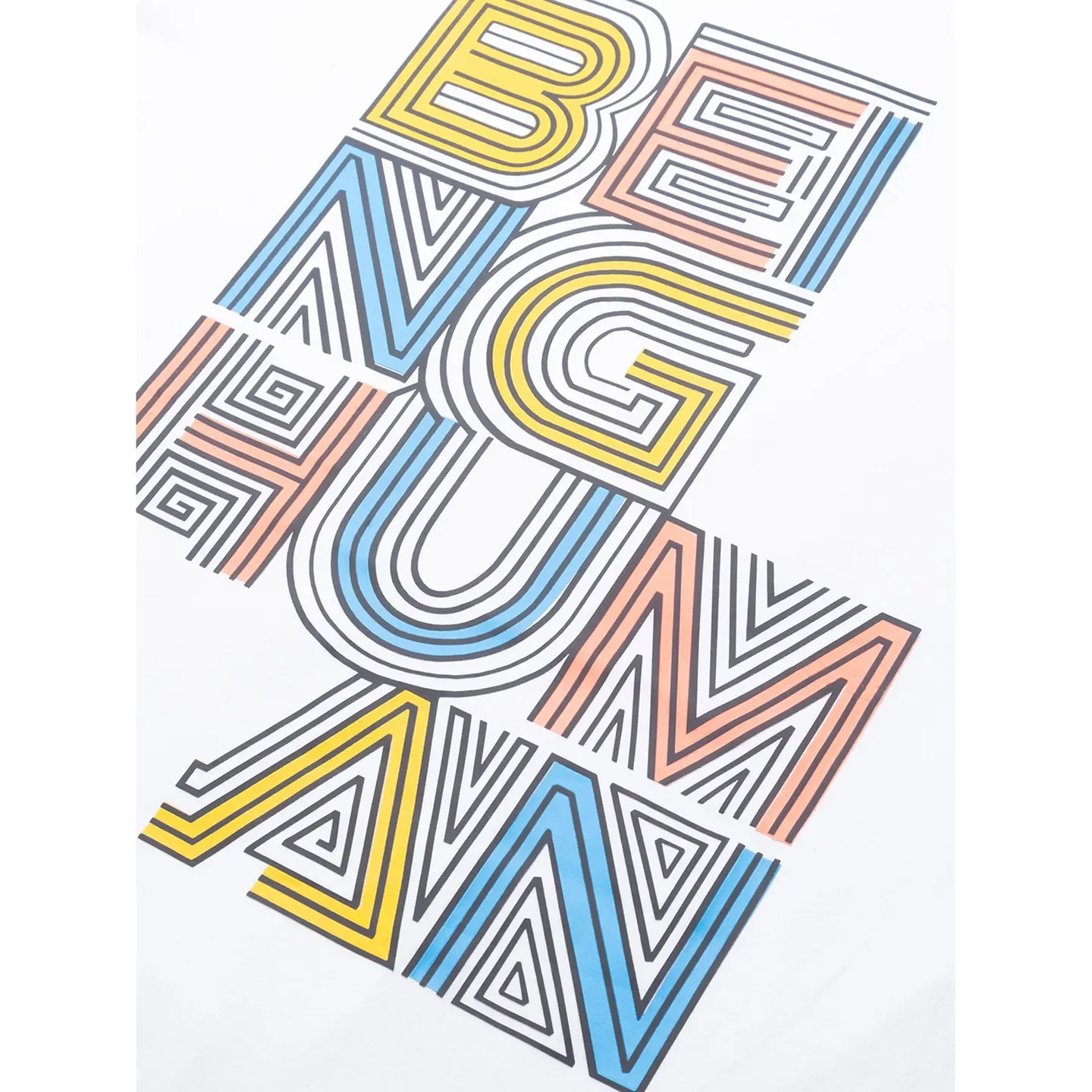White Regular Fit Round Neck Men's T-Shirt by Being Human Clothing
