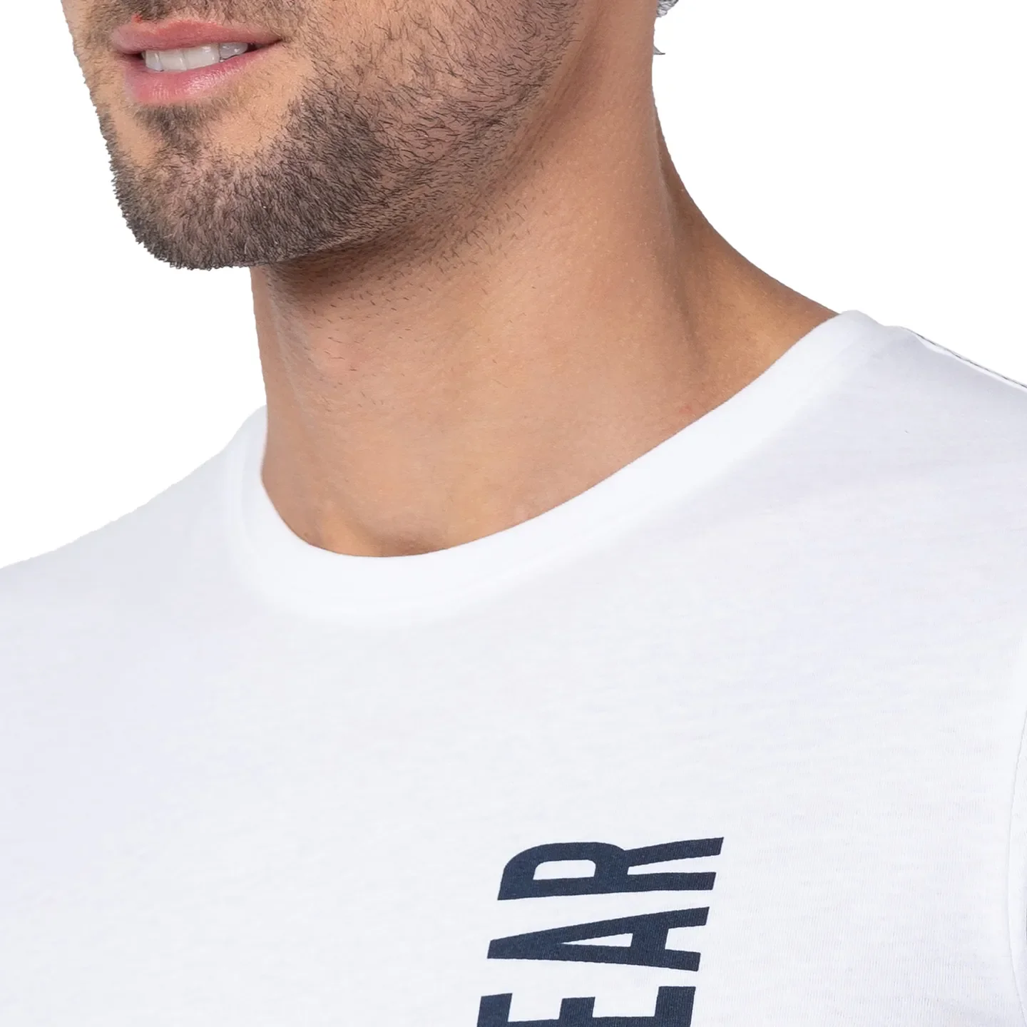 White Regular Fit Men's Short Sleeves T-Shirt by Being Human Clothing - Image 5