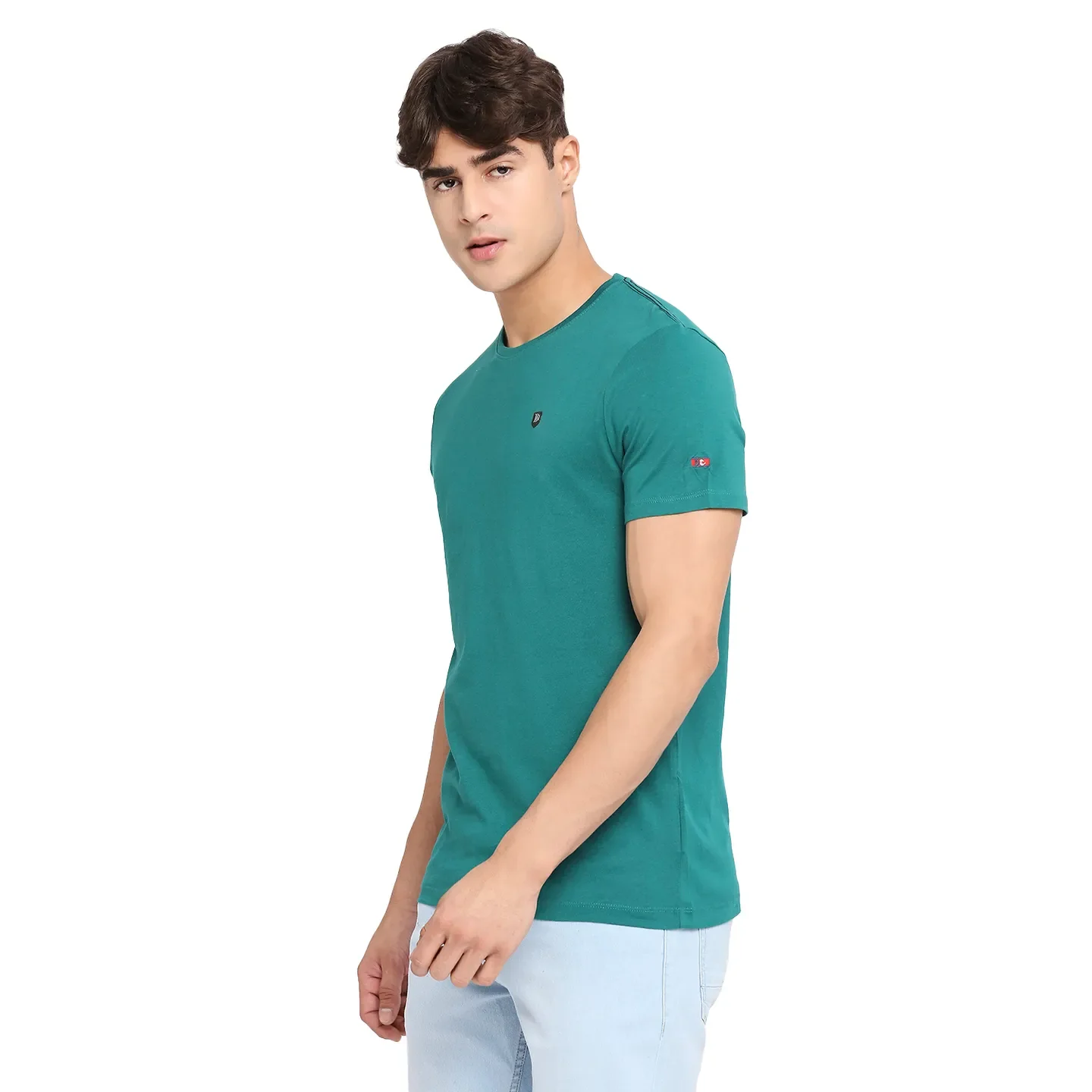White Regular Fit Men's Short Sleeves T-Shirt by Being Human Clothing - Image 2