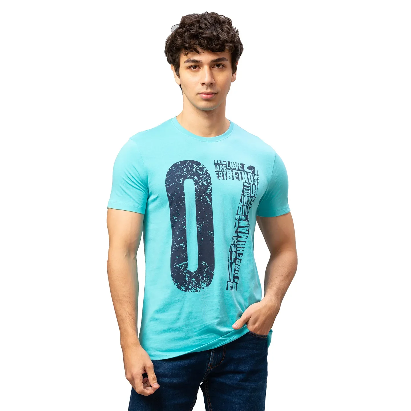 Yellow Regular Fit Men's Short Sleeves T-Shirt by Being Human Clothing
