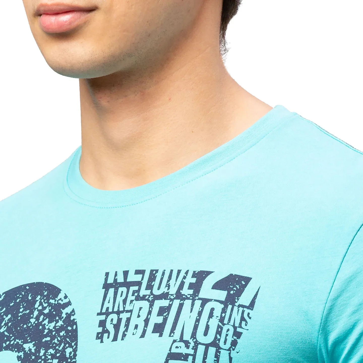 Yellow Regular Fit Men's Short Sleeves T-Shirt by Being Human Clothing - Image 5