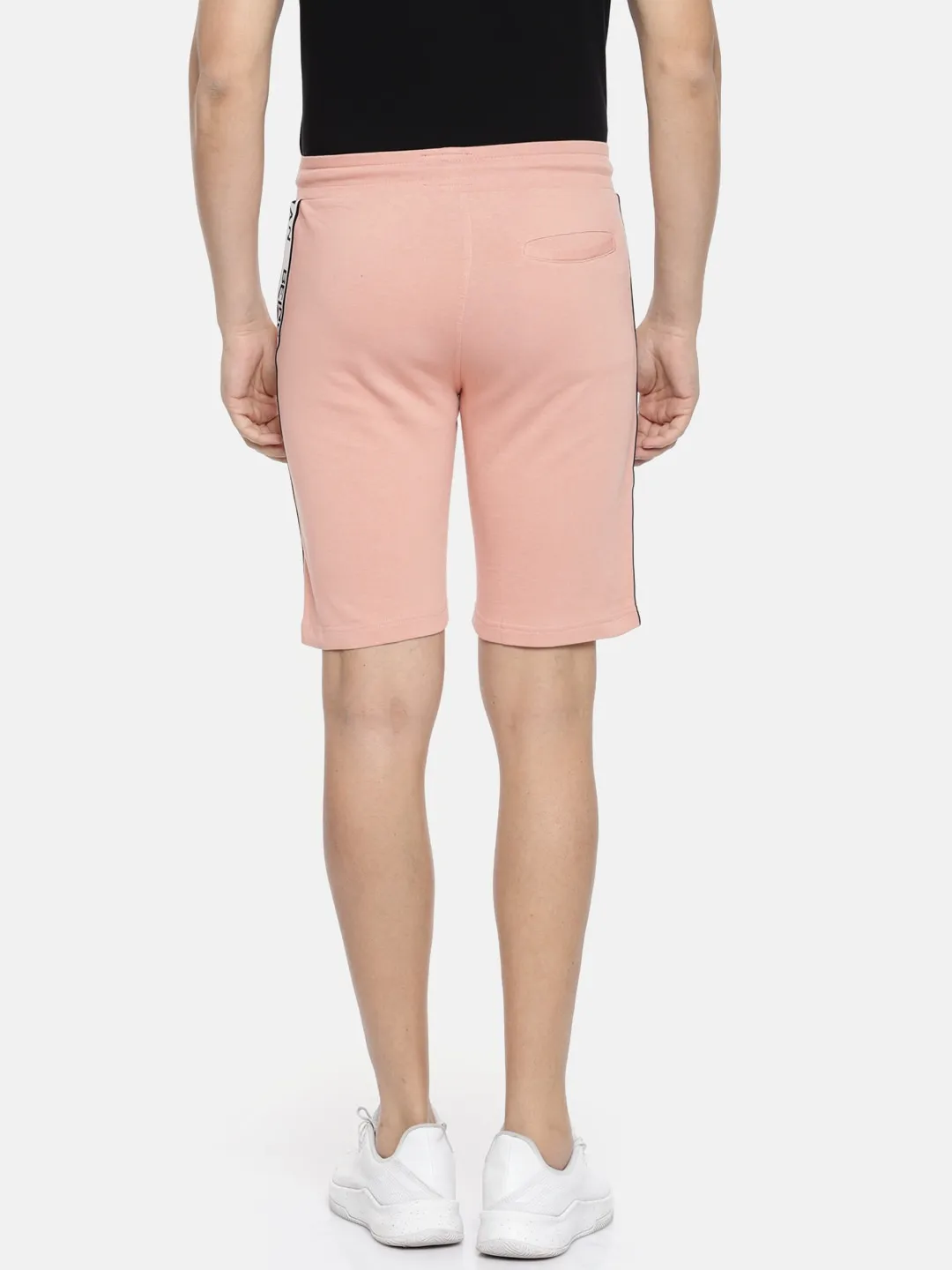 Pink Regular Fit Men's Shorts by Being Human Clothing - Image 3