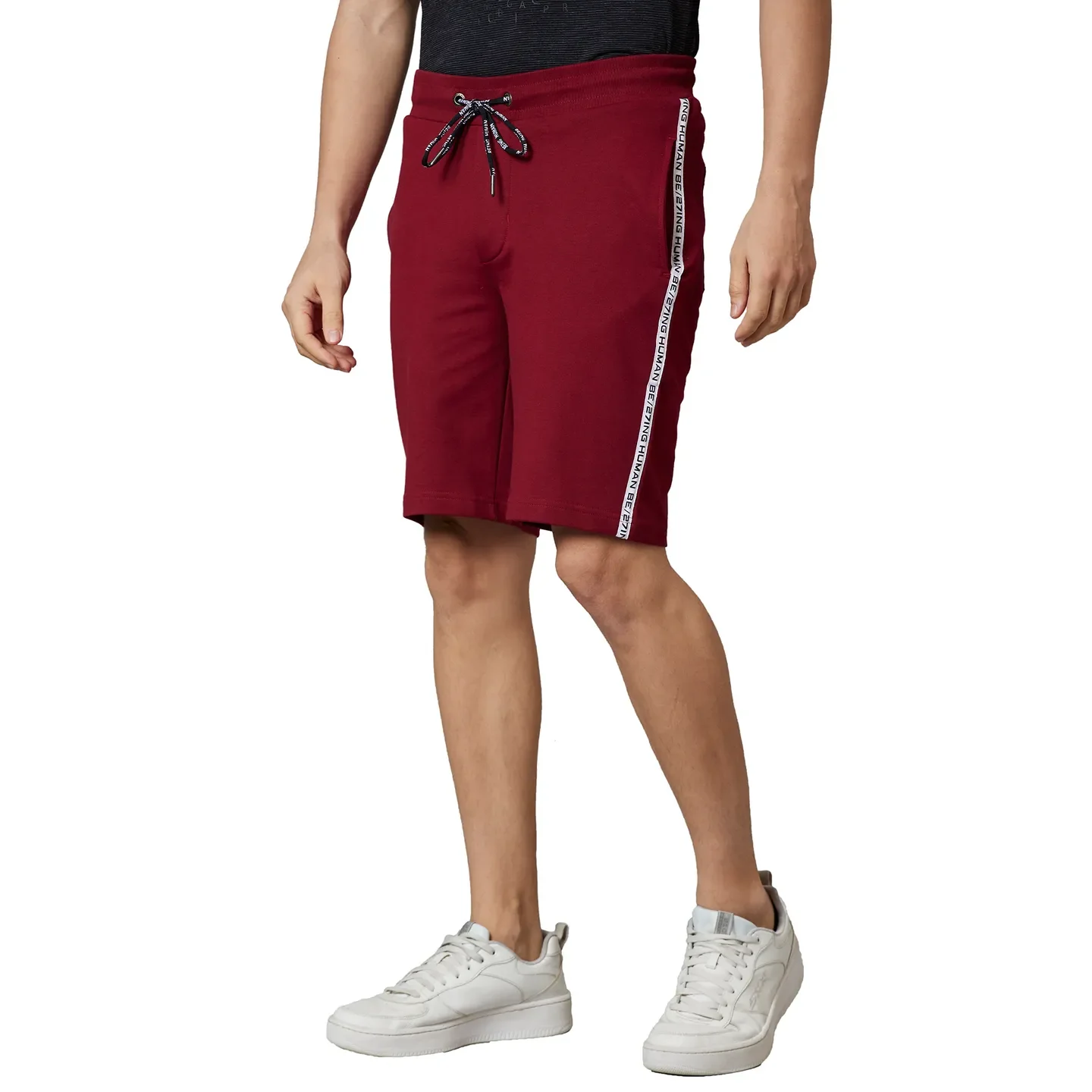 Pomogranate Regular Fit Shorts For Men By Being Human Clothing - Image 3