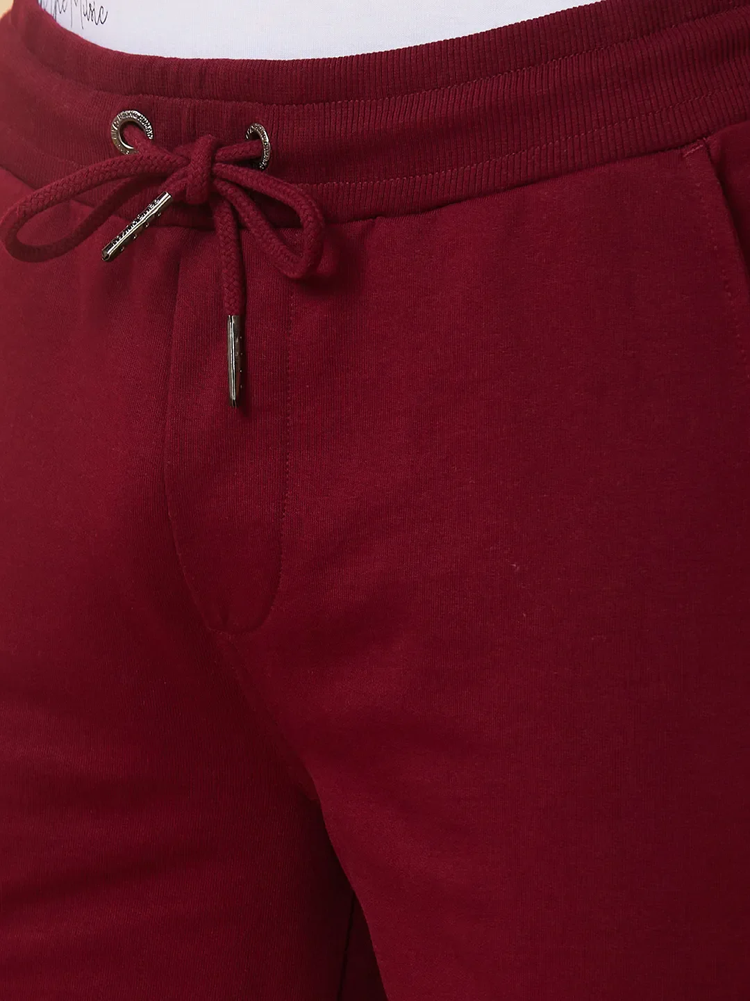 Red Regular Fit Men's Shorts by Being Human Clothing - Image 4