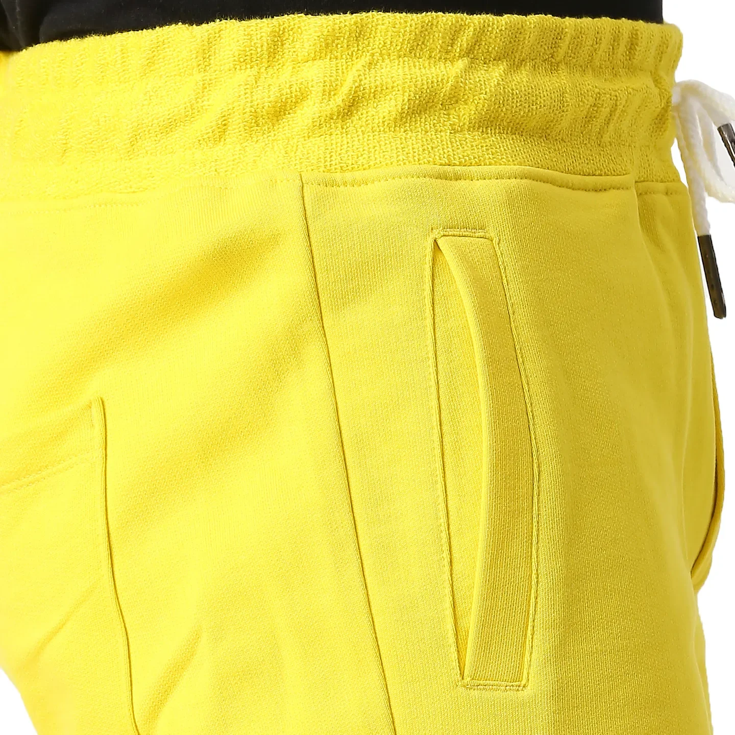 Yellow Regular Fit Men's Shorts by Being Human Clothing - Image 4