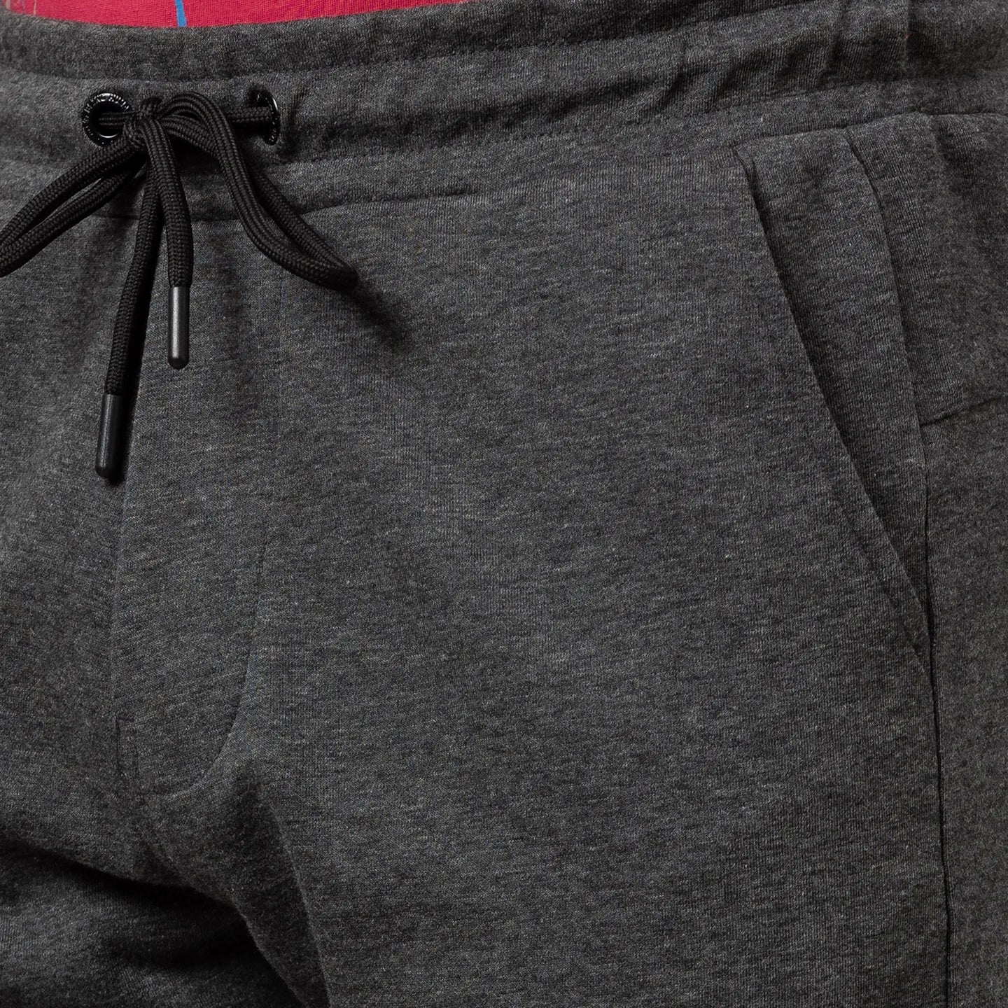 Grey Regular Fit Track Pants For Men By Being Human Clothing - Image 5