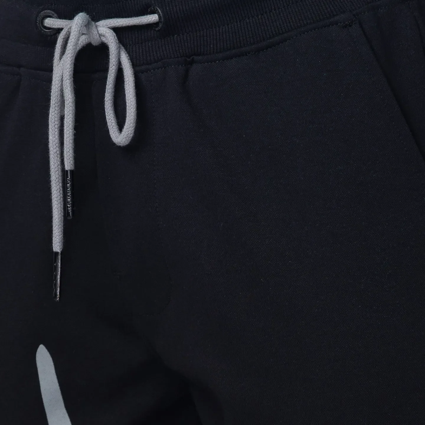 Black Regular Fit Men's Track Pants by Being Human Clothing - Image 5