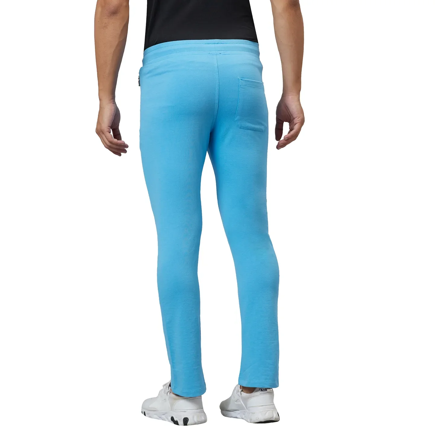 Blue Regular Fit Men's Track Pants by Being Human Clothing - Image 3
