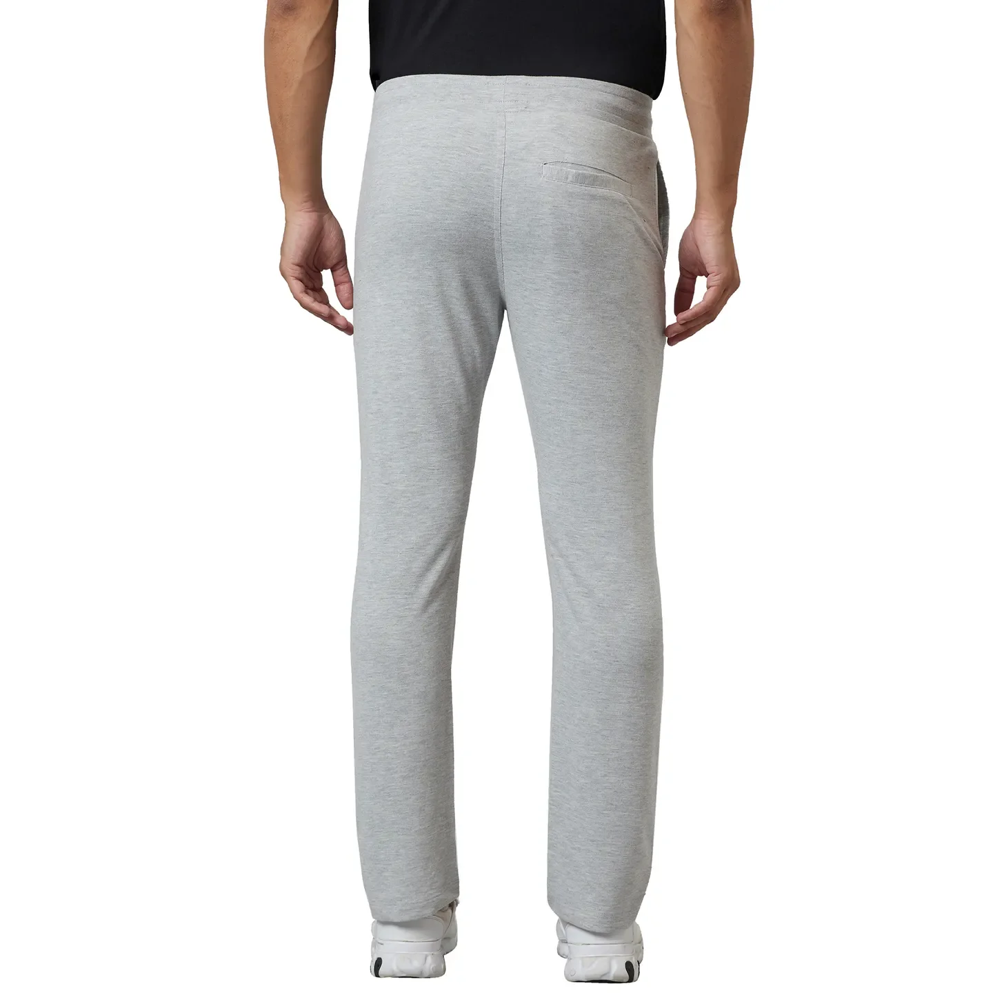 Grey Regular Fit Men's Track Pants by Being Human Clothing - Image 3