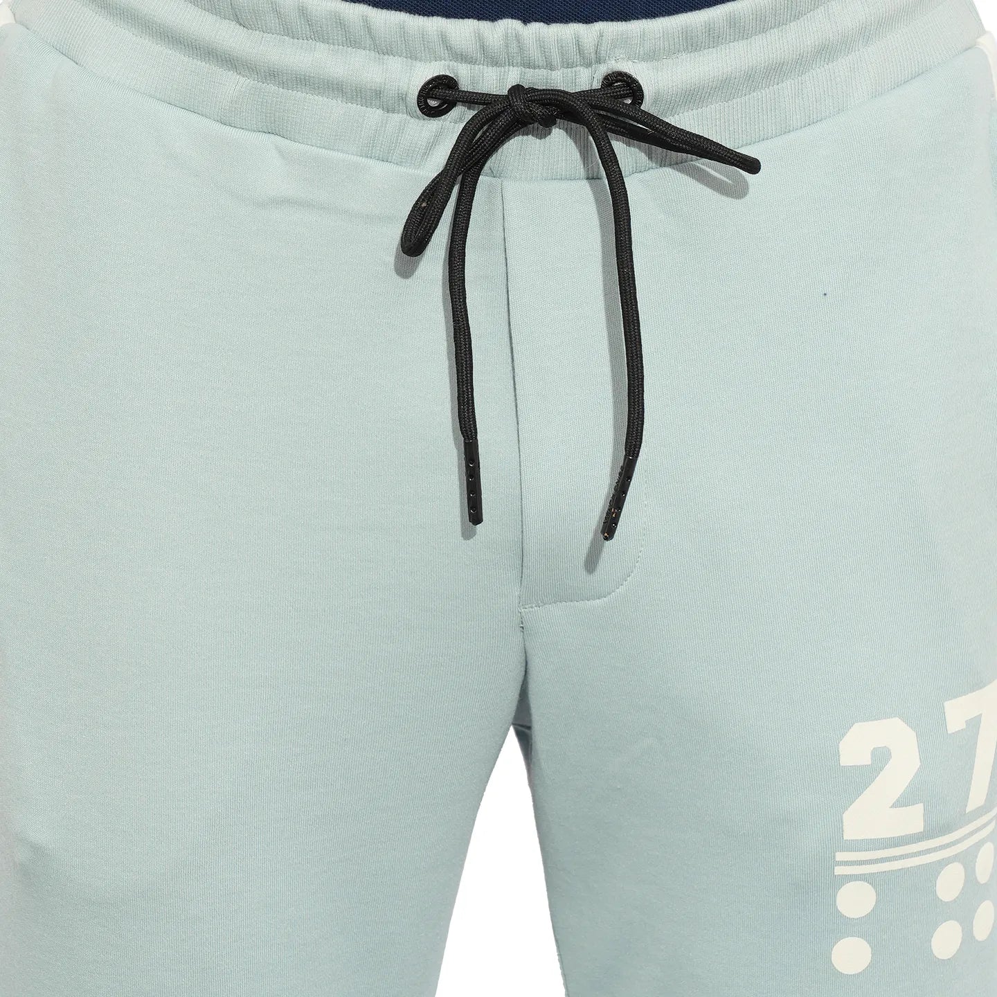 Blue Regular Fit Track Pants For Men By Being Human Clothing - Image 5
