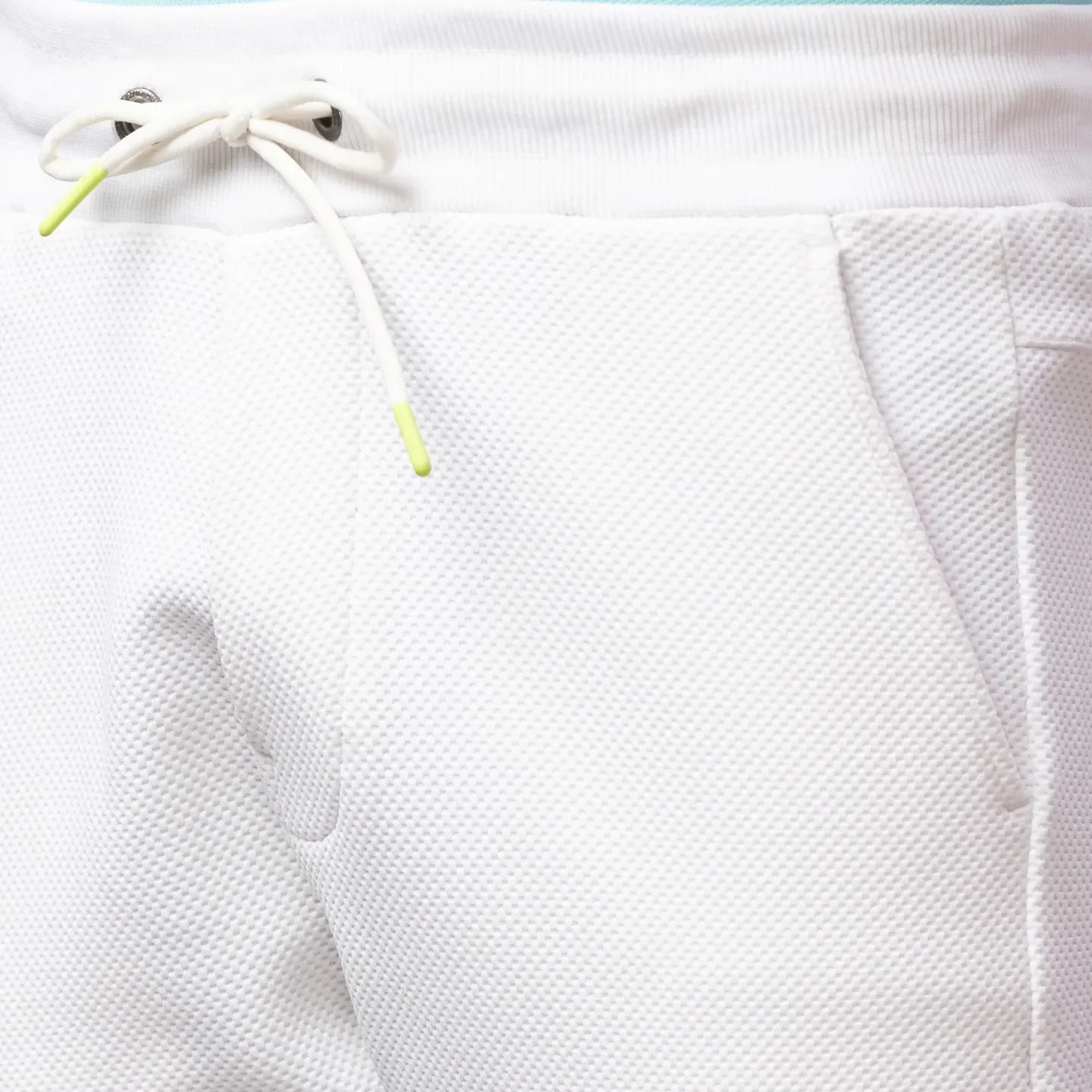 White Regular Fit Men's Track Pants by Being Human Clothing - Image 5