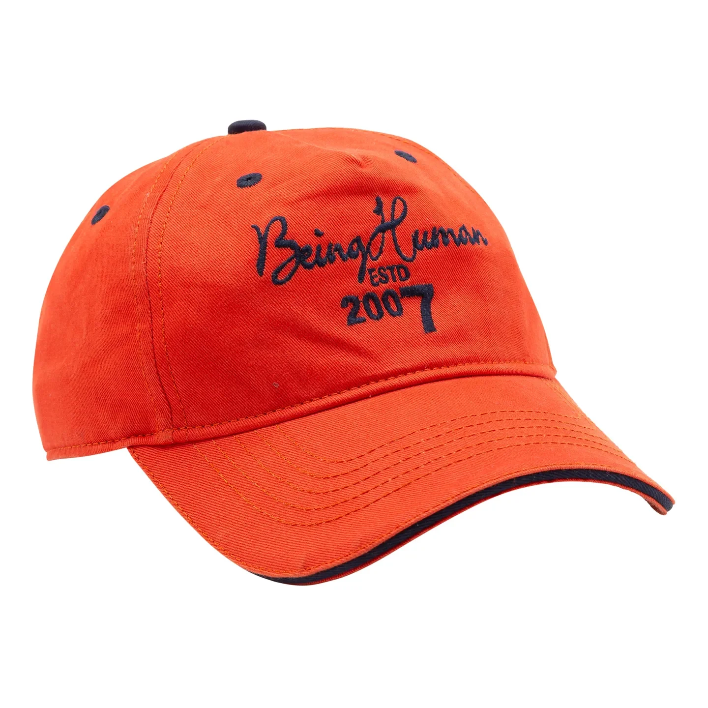 Rust Cotton Unisex Cap by Being Human Clothing - Image 2