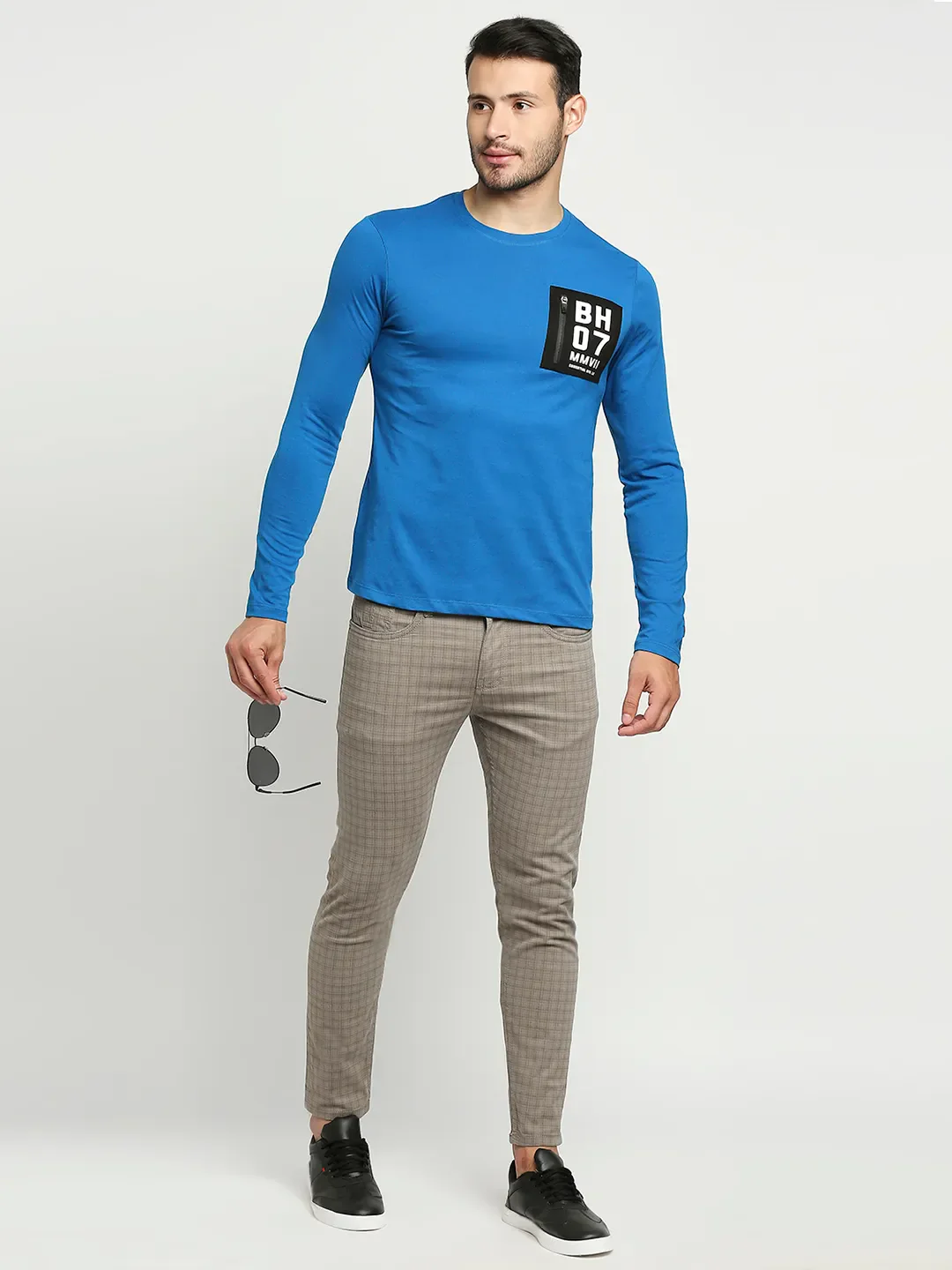 Grey Skinny Cropped Fit Men's Chinos by Being Human Clothing - Image 6