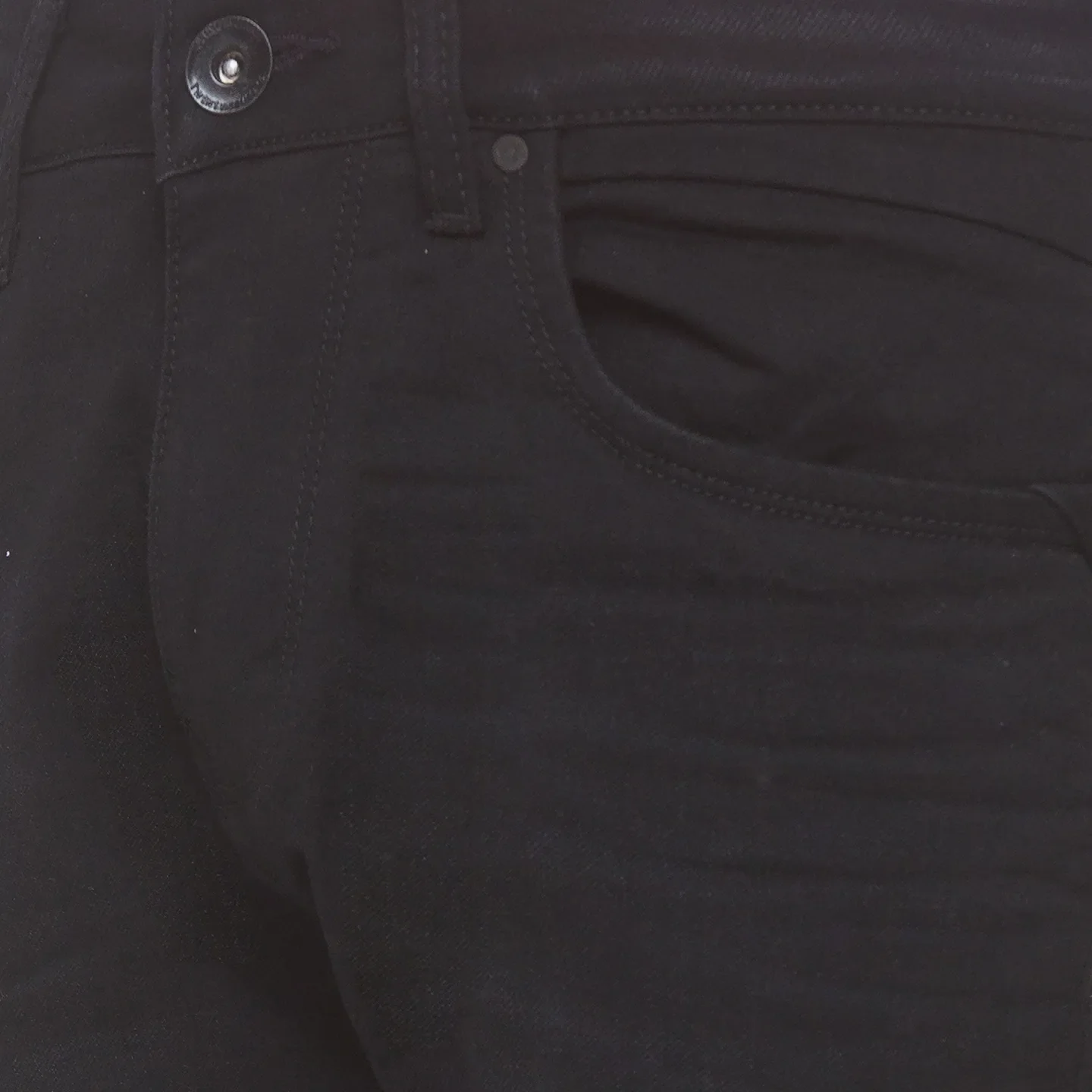 Black Skinny Cropped Fit Men's Denims by Being Human Clothing - Image 3