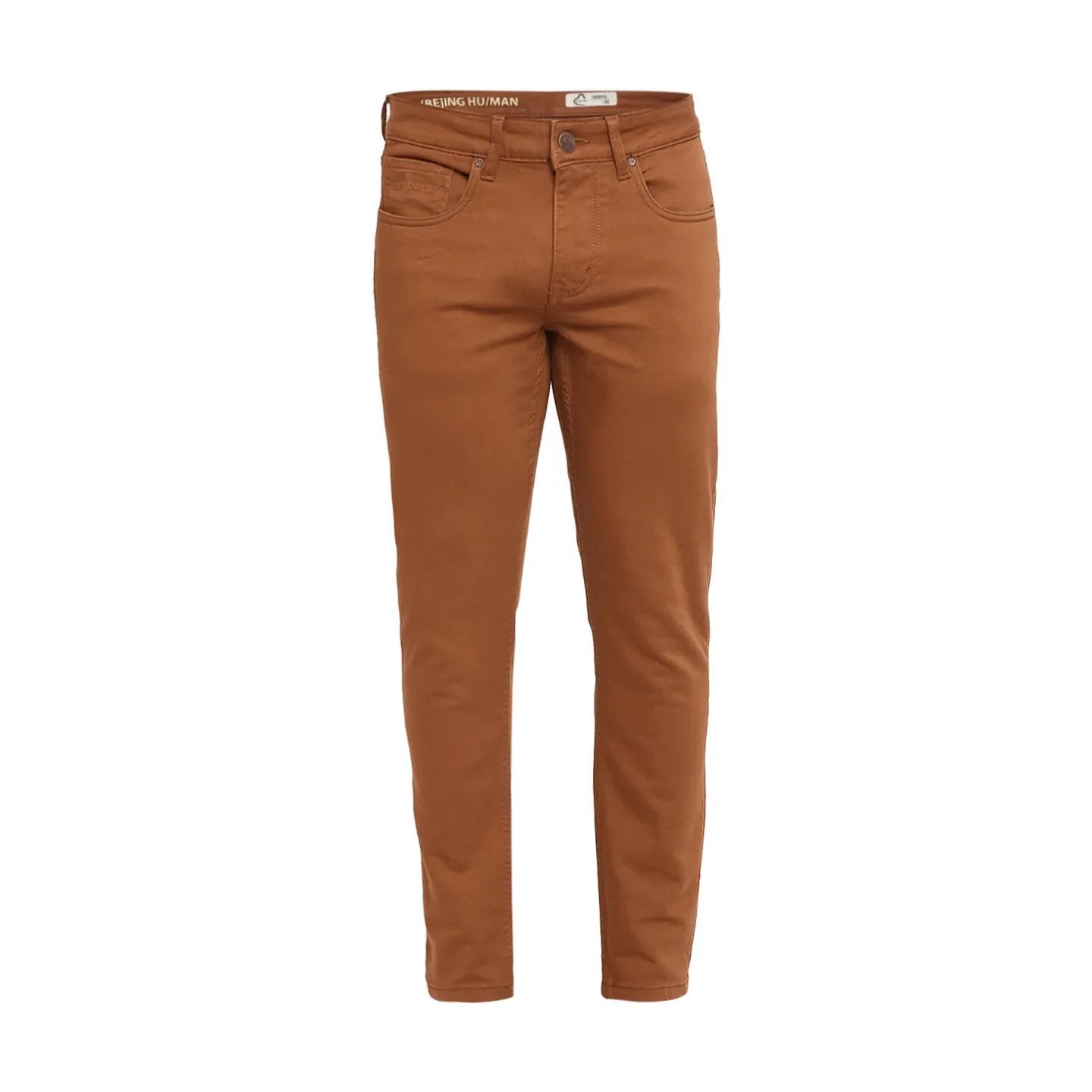 Orange Skinny Cropped Fit Men's Denims by Being Human Clothing - Image 7