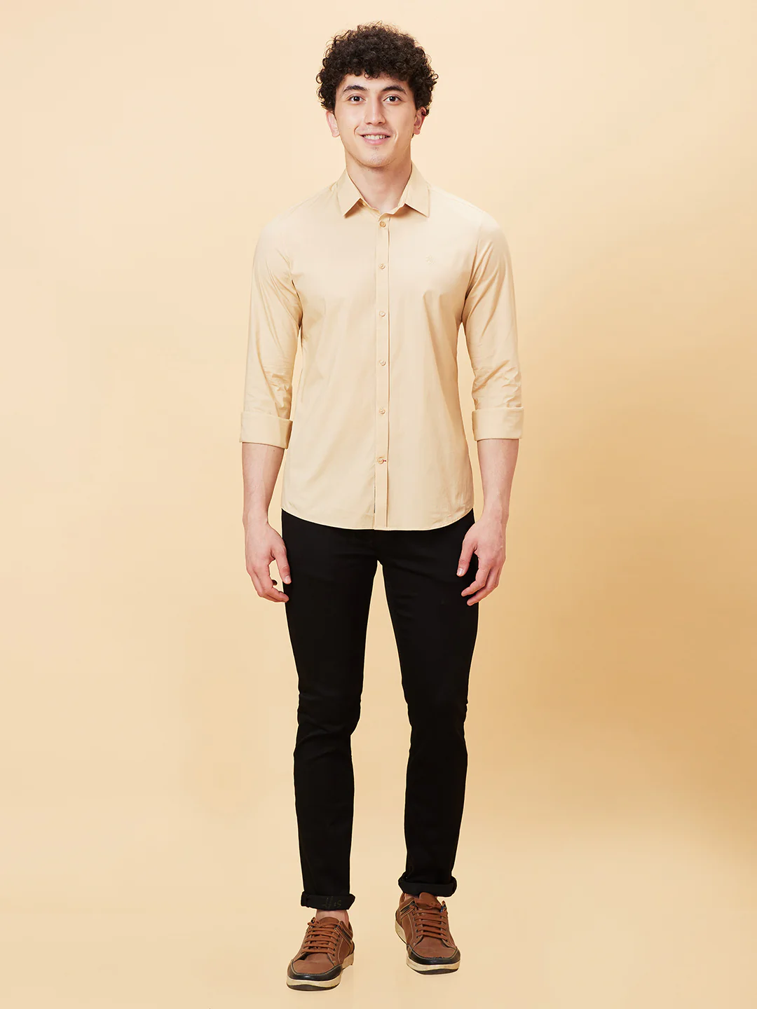 Black Skinny Fit Denims For Men By Being Human Clothing - Image 6