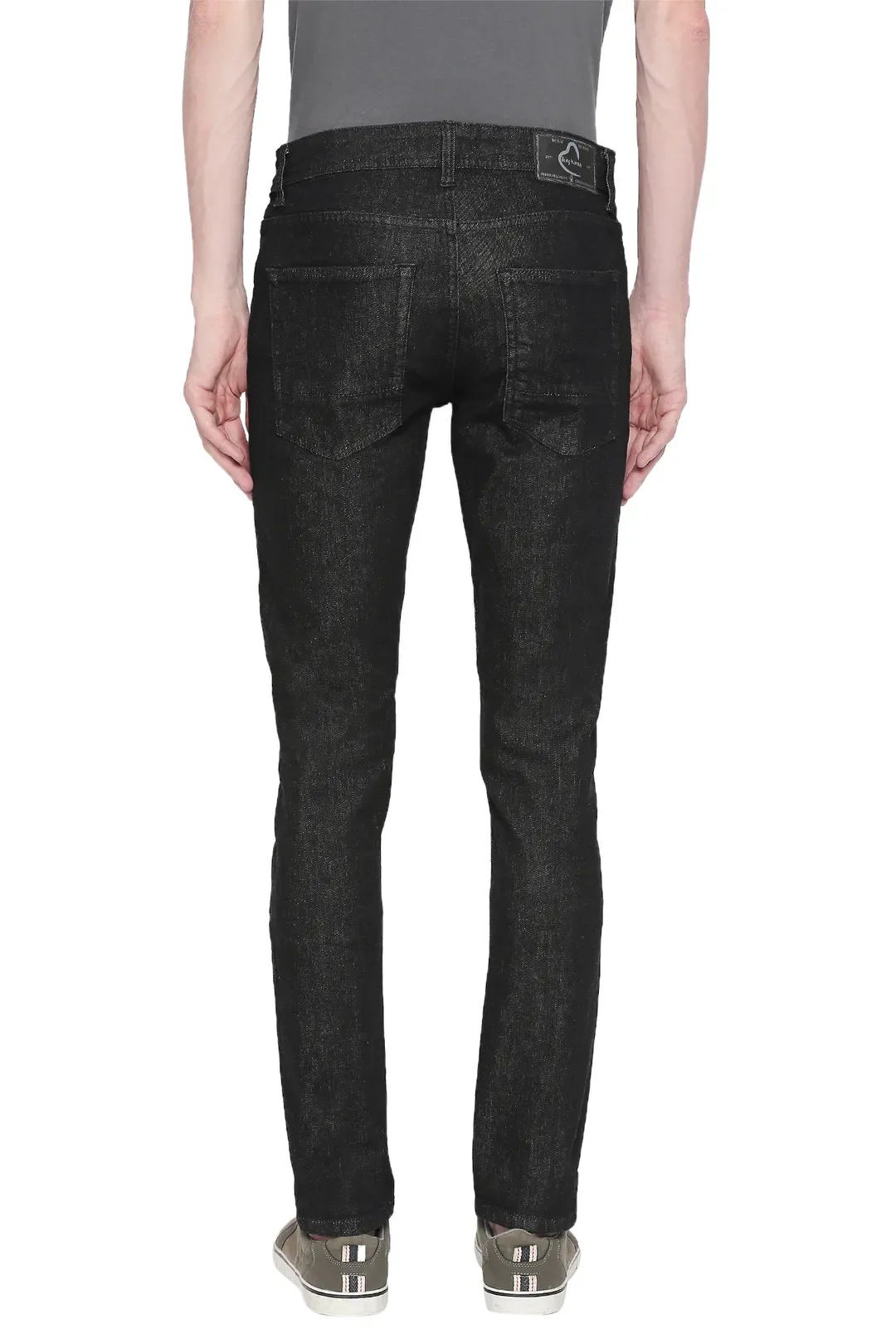 Blue Skinny Straight Fit Men's Denims by Being Human Clothing - Image 4