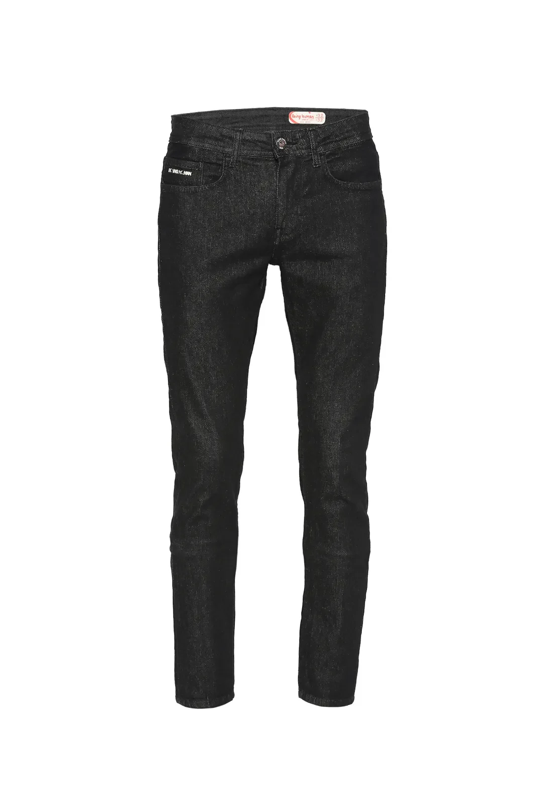 Blue Skinny Straight Fit Men's Denims by Being Human Clothing - Image 7