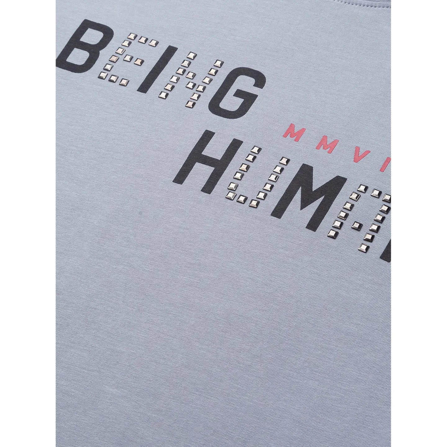 Stone Grey Slim Fit Round Neck Men's T-Shirt by Being Human Clothing - Image 5