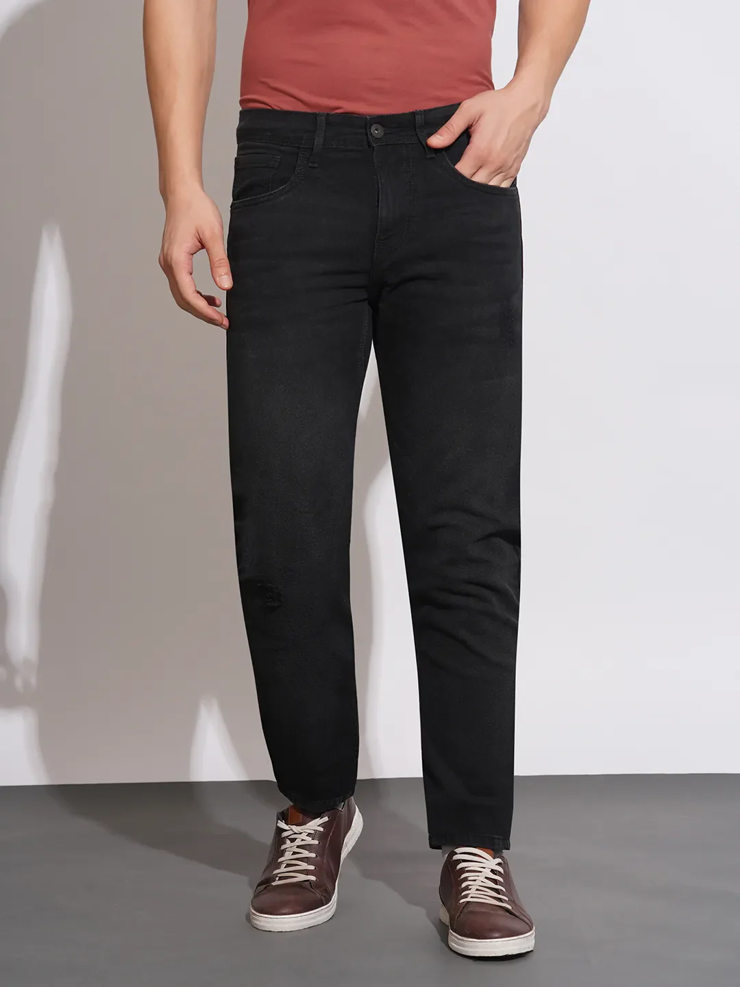 Black Men's Denims by Being Human Clothing