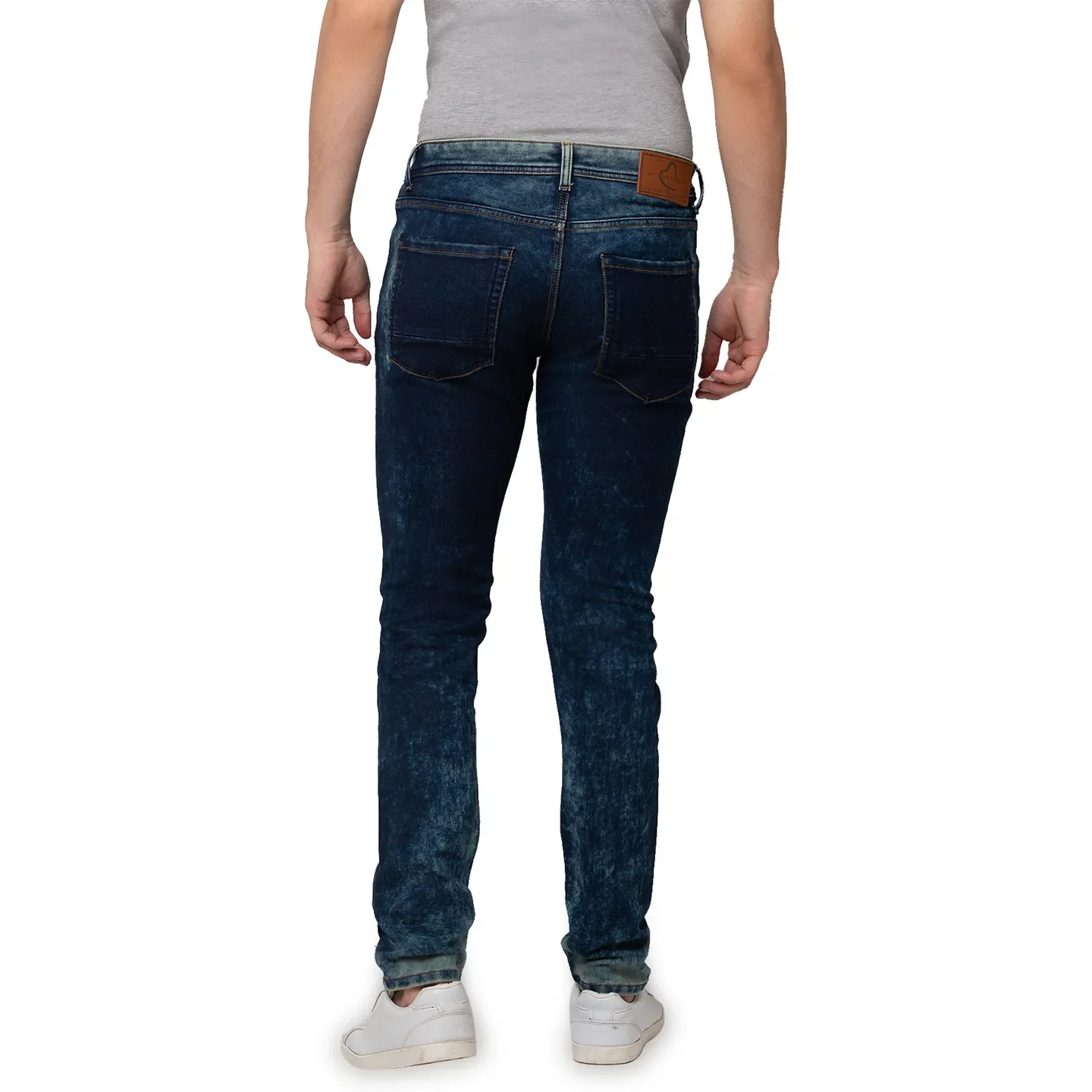 Blue Regular Fit Men's Denims by Being Human Clothing - Image 3