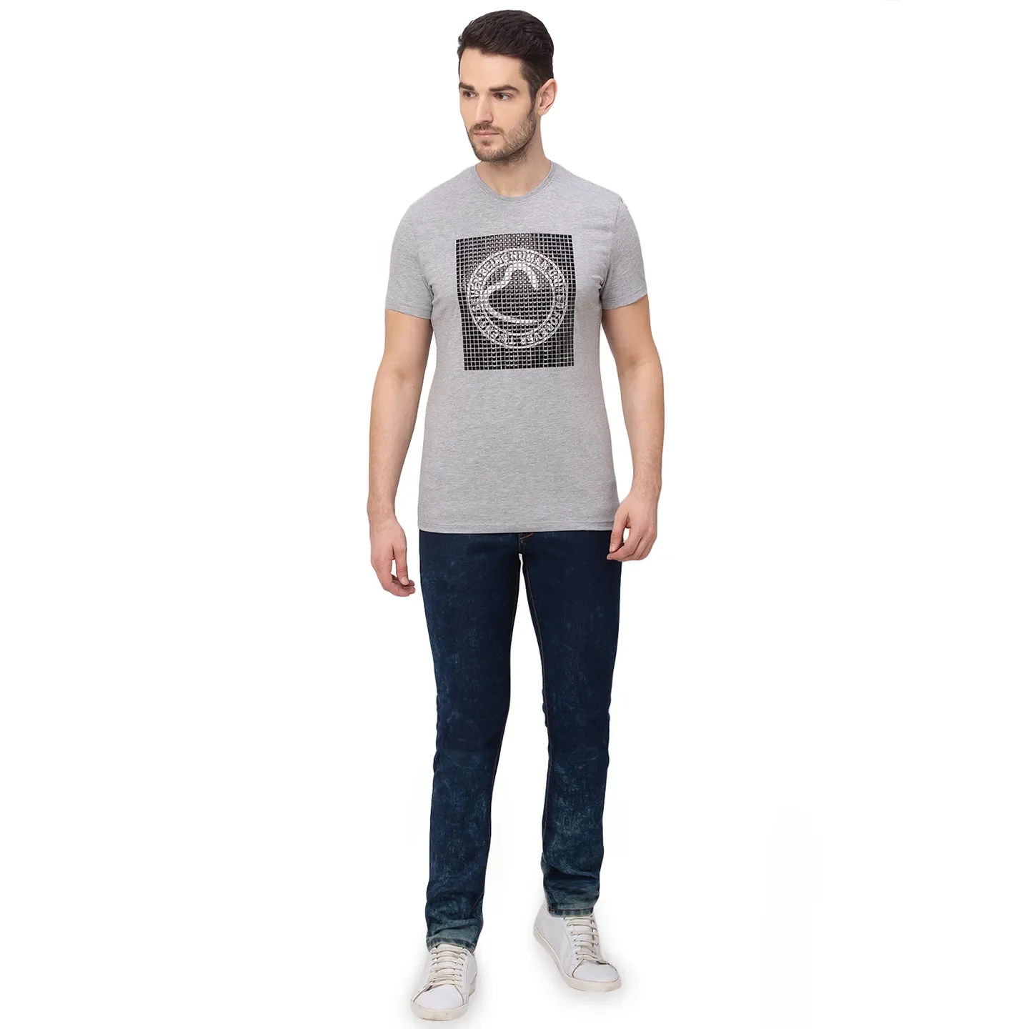 Blue Regular Fit Men's Denims by Being Human Clothing - Image 5