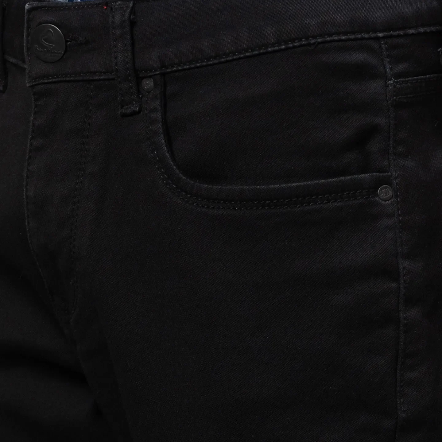 Dark Black Slim Fit Denims For Men By Being Human Clothing - Image 5