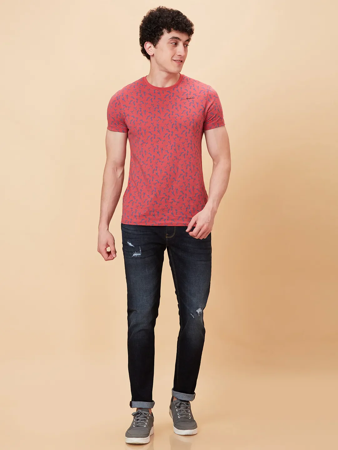 Blue Slim Fit Men's Denims by Being Human Clothing - Image 2