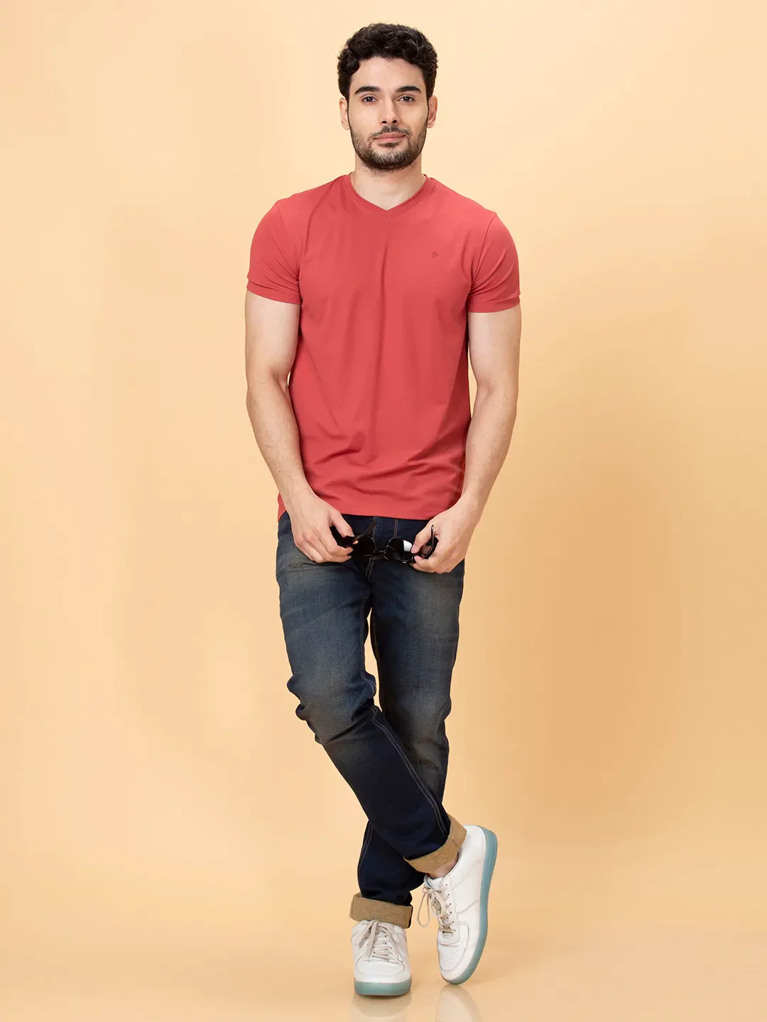 Blue Slim Fit Men's Denims by Being Human Clothing - Image 6