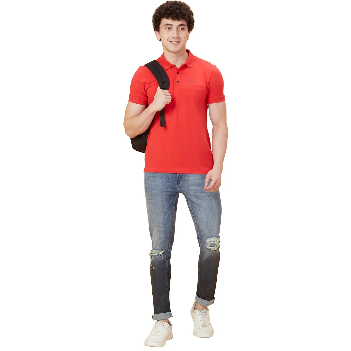 Teal Slim Fit Regular Collar Men's Shirt by Being Human Clothing - Image 6