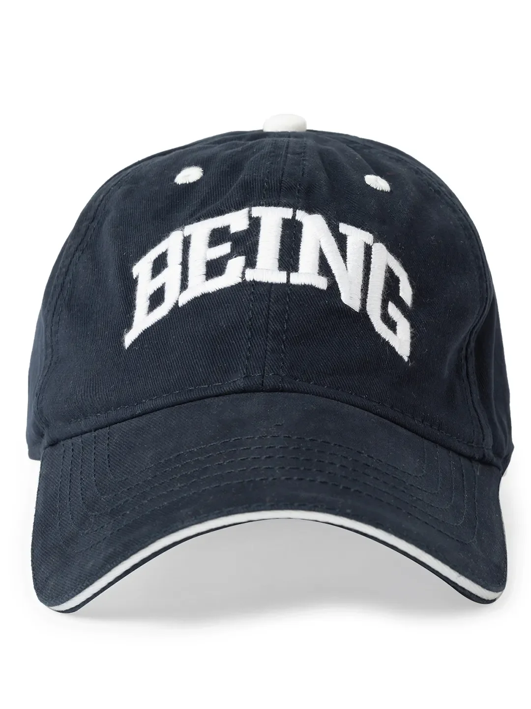 White Unisex Cap by Being Human Clothing - Image 5
