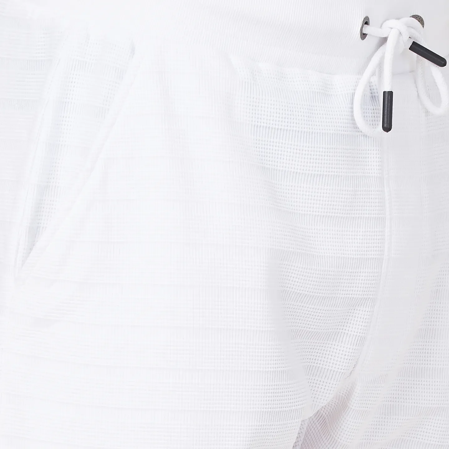 White Regular Fit Shorts For Men By Being Human Clothing - Image 5