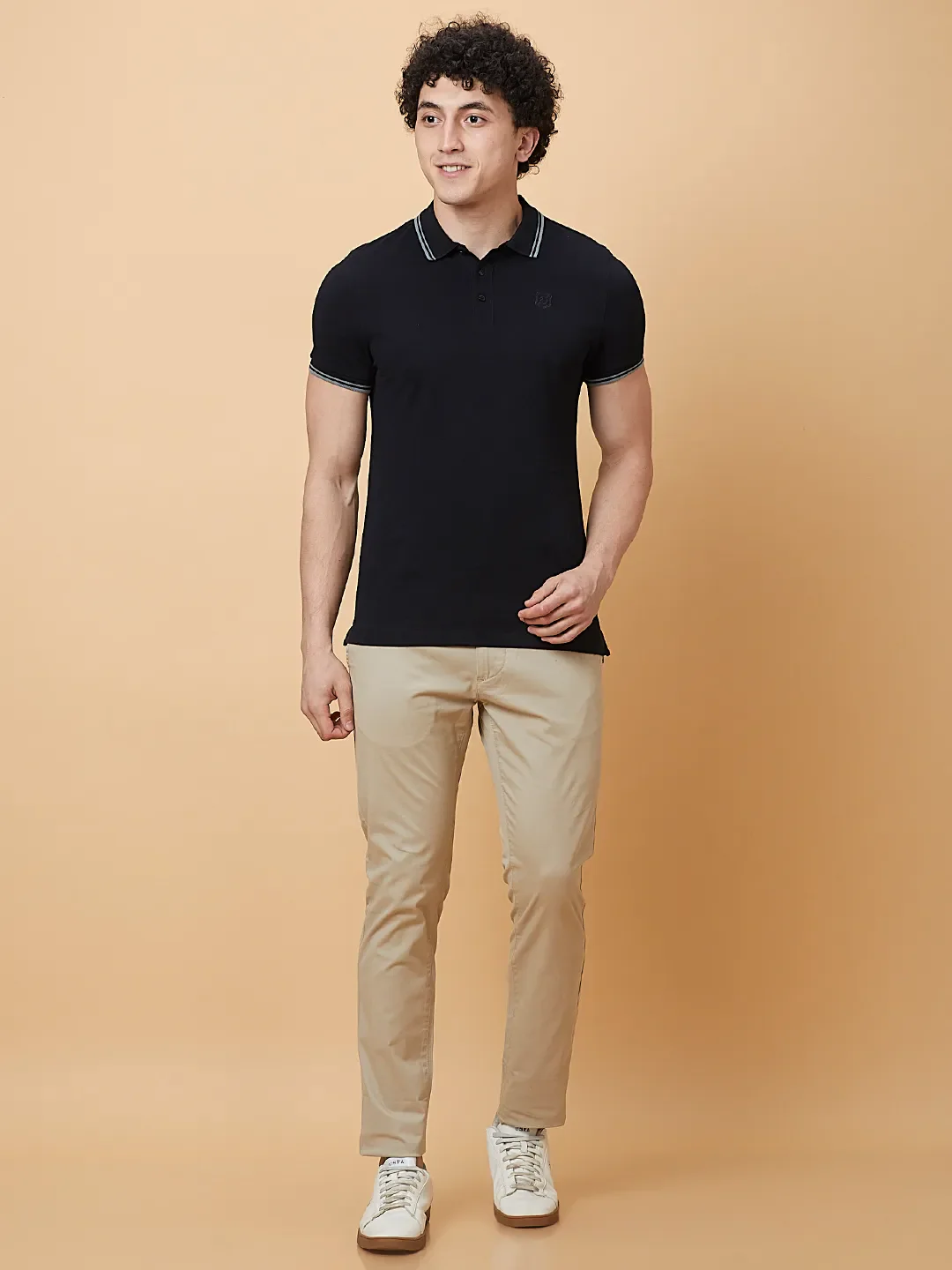 Stone Slim Fit Chinos For Men By Being Human Clothing - Image 2
