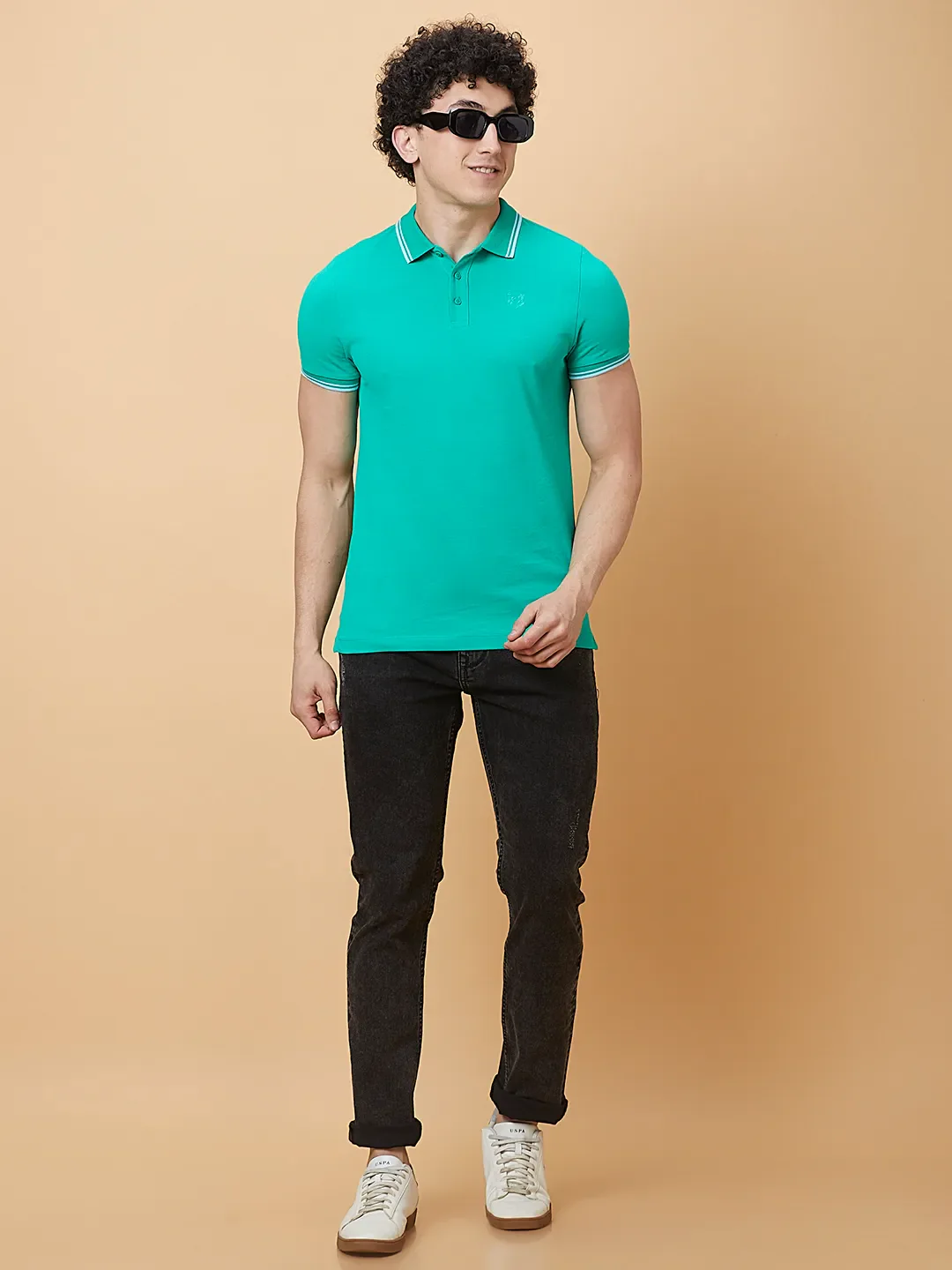Black Boot Cut Fit Men's Denims by Being Human Clothing - Image 6