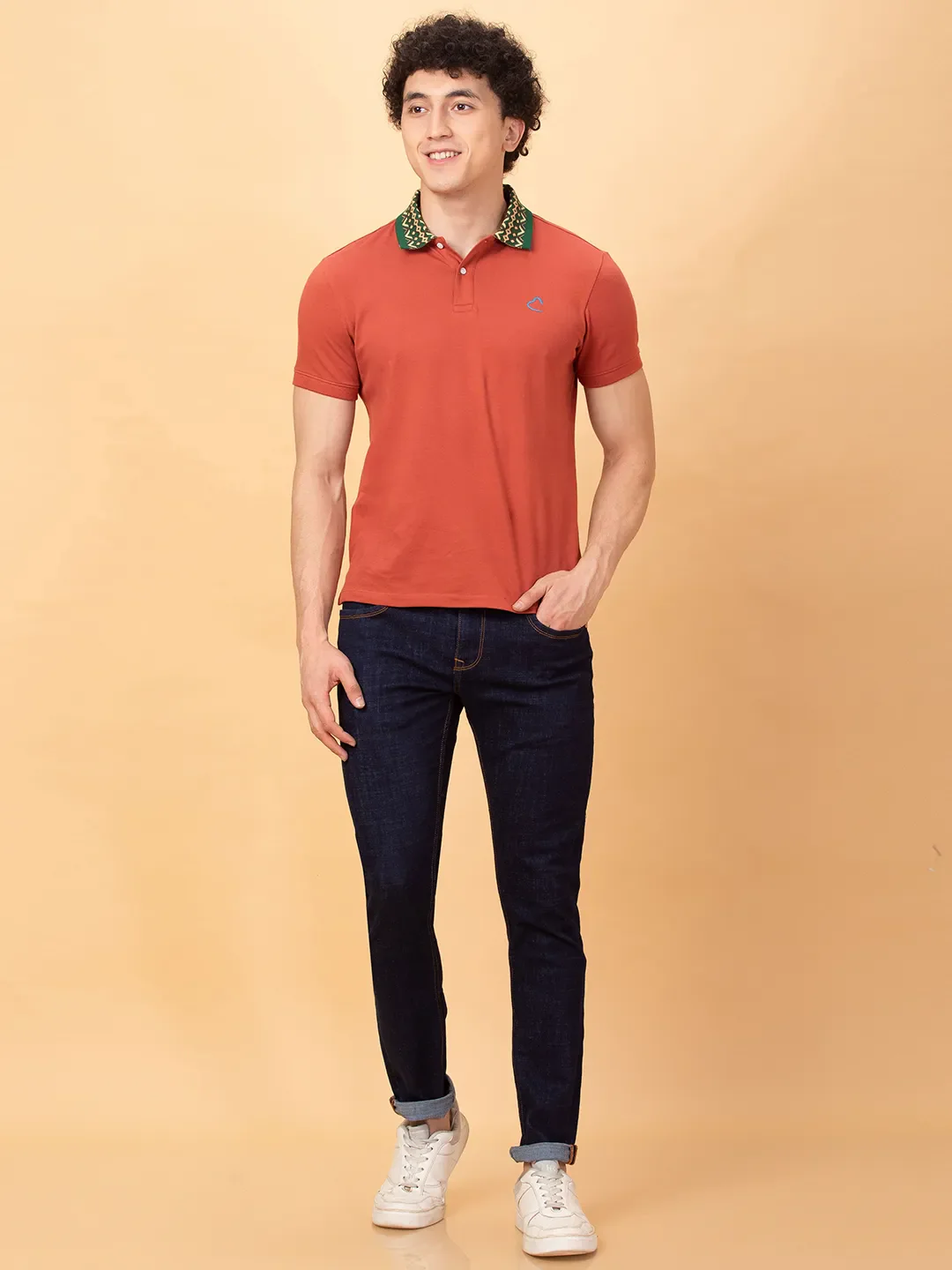 Blue Slim Fit Men's Denims by Being Human Clothing - Image 2