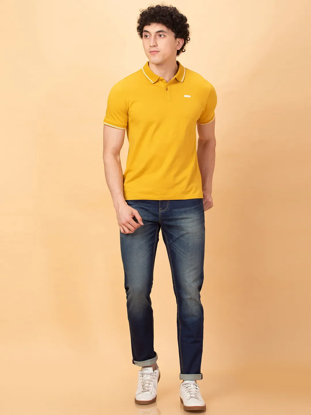 Blue Slim Fit Men's Denims by Being Human Clothing - Image 2