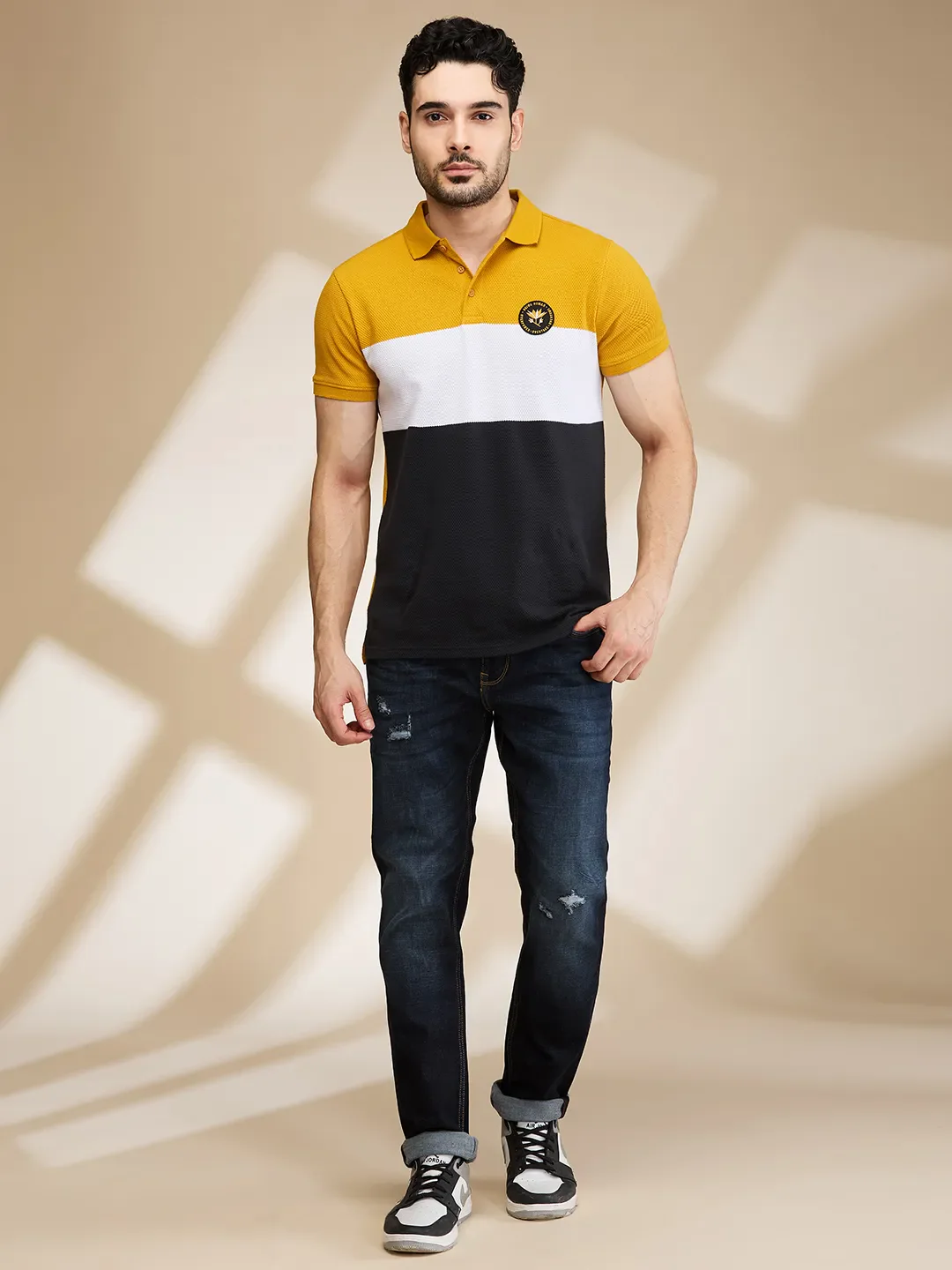 Blue Straight Fit Men's Denims by Being Human Clothing - Image 2