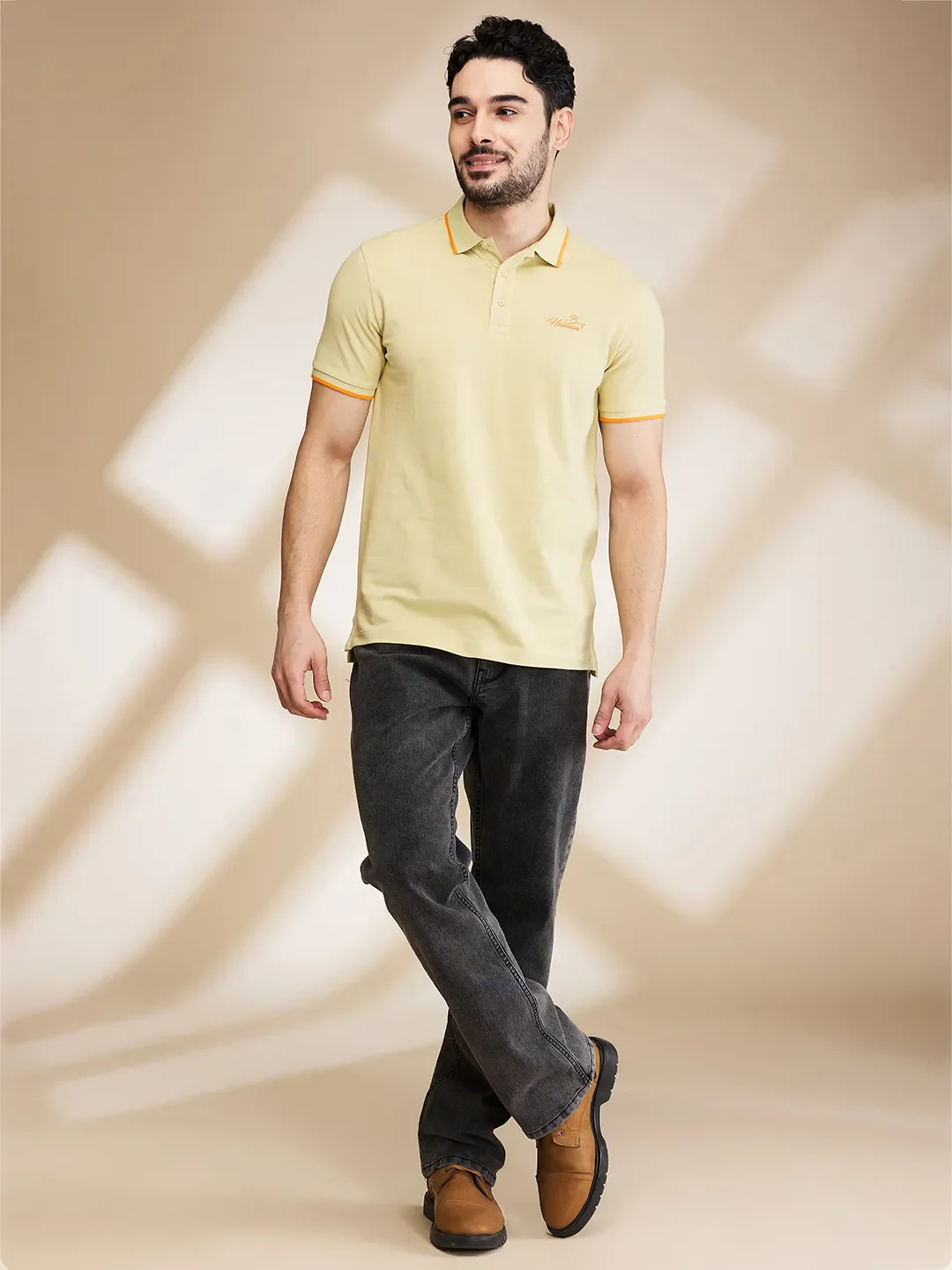 Grey Boot Cut Fit Men's Denims by Being Human Clothing - Image 2