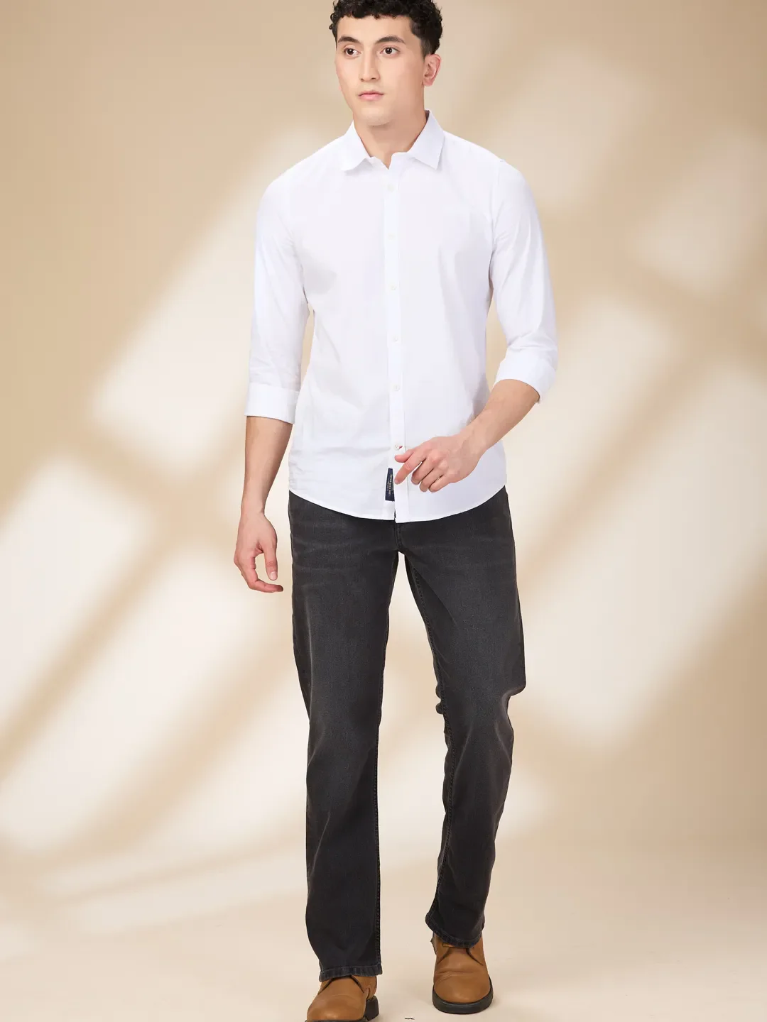 Grey Boot Cut Fit Men's Denims by Being Human Clothing - Image 2