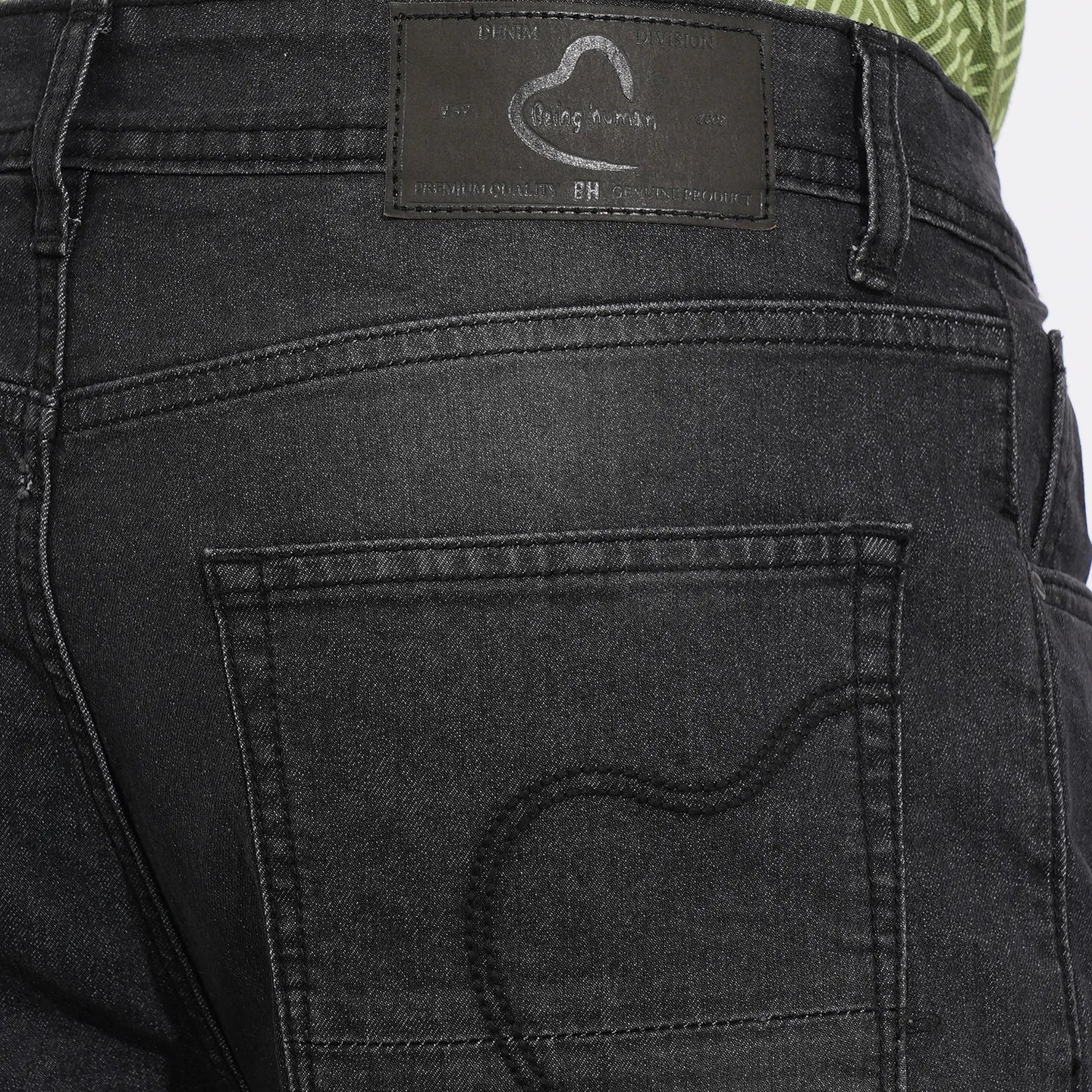 Grey Boot Cut Fit Men's Denims by Being Human Clothing - Image 5