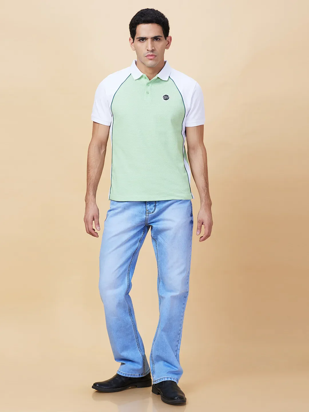 Blue Boot Cut Fit Men's Denims by Being Human Clothing - Image 2